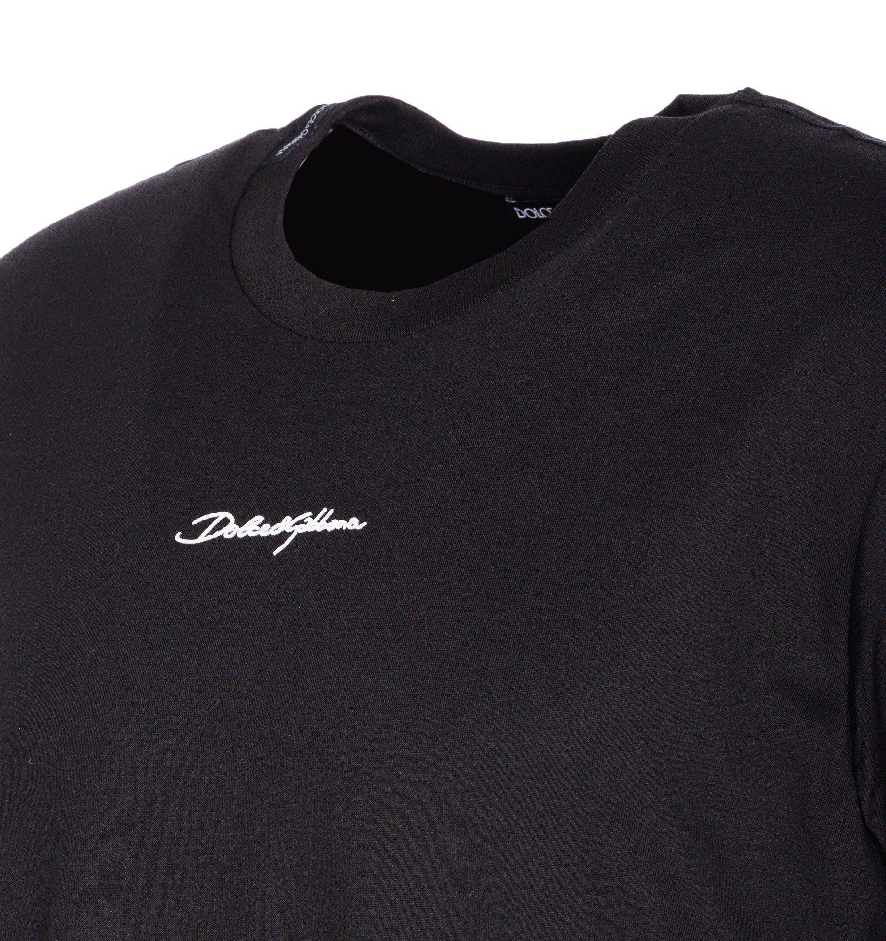 Dolce & Gabbana T-Shirts And Polos Black Cotton