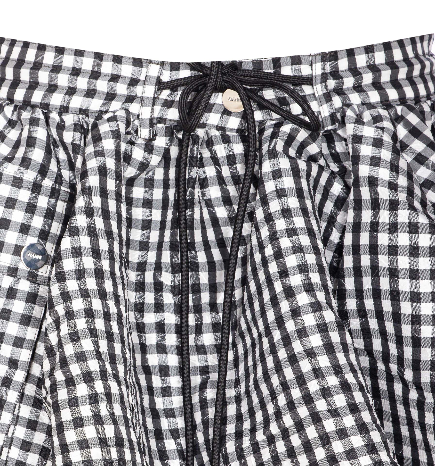Ganni Skirts Black Recycled Polyester