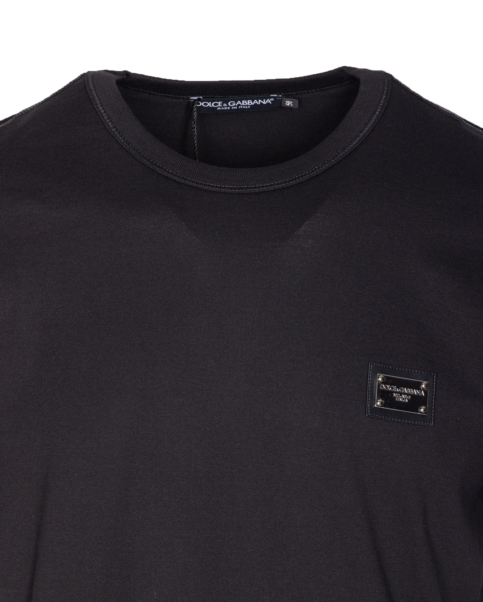 Dolce & Gabbana T-shirts and Polos Black Cotton
