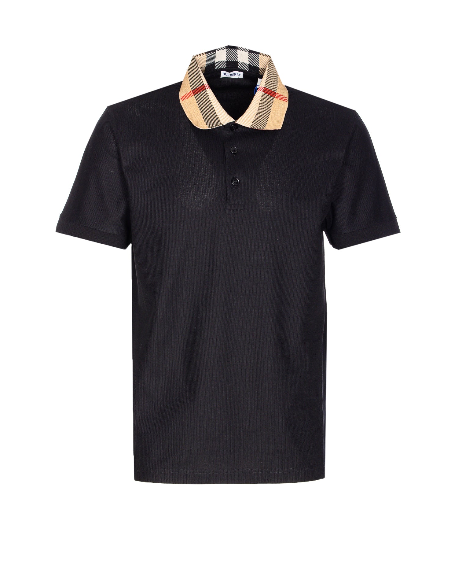 Burberry T-Shirts And Polos Black Cotton