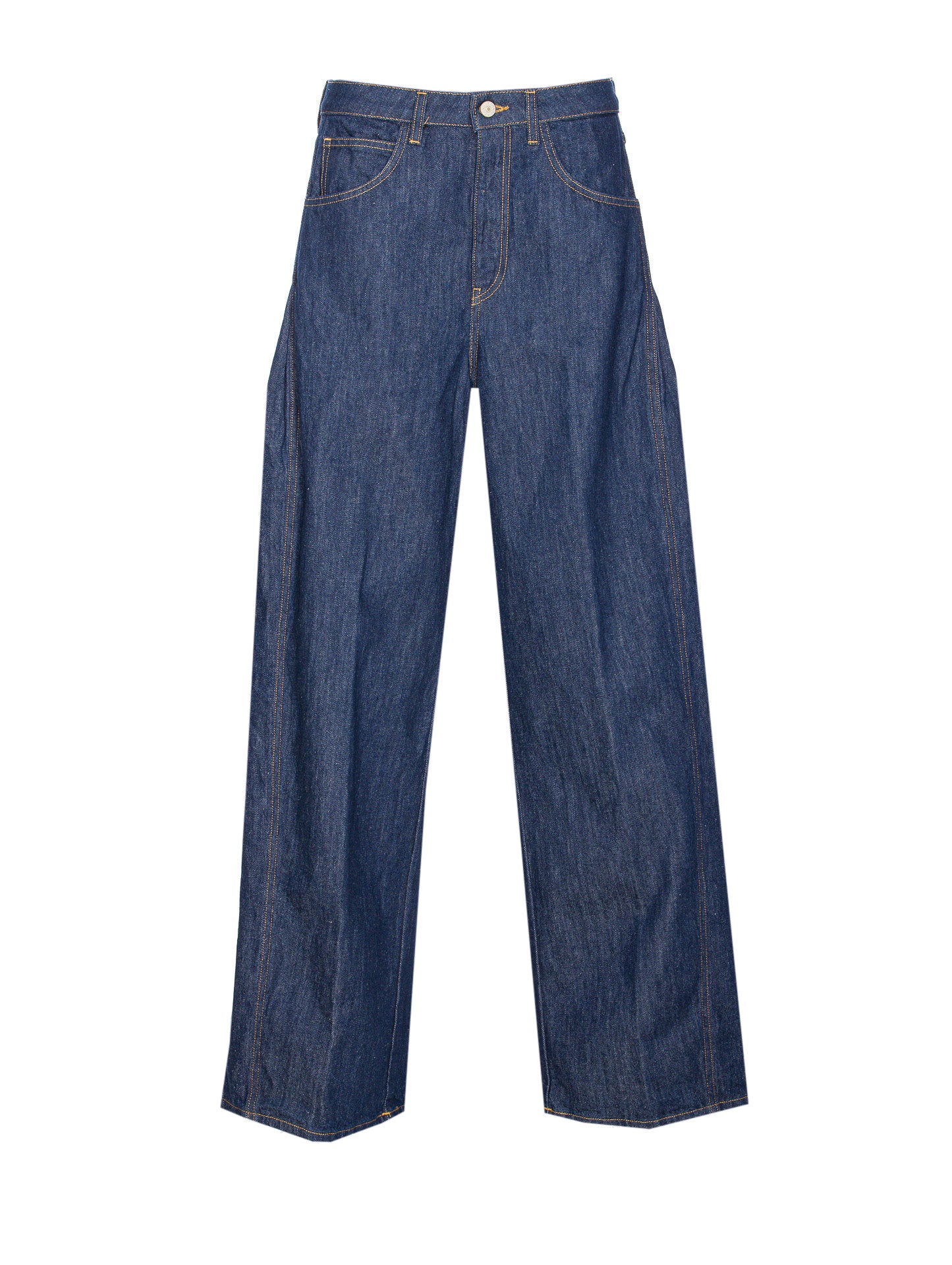 Dondup Trousers Blue Cotton
