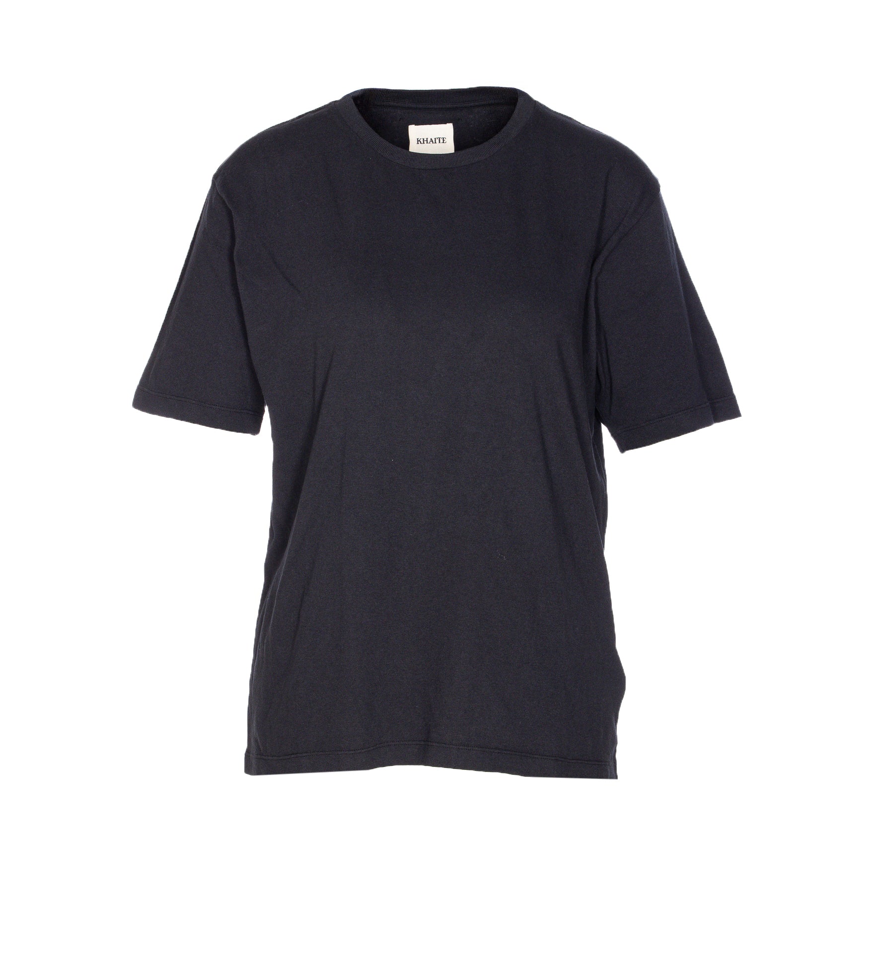 Khaite T-Shirts And Polos Black Cotton