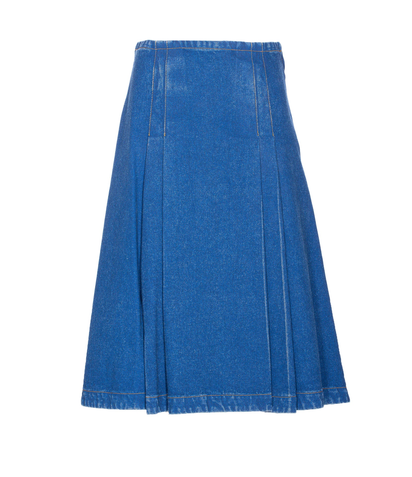 Marni Skirts Blue Cotton