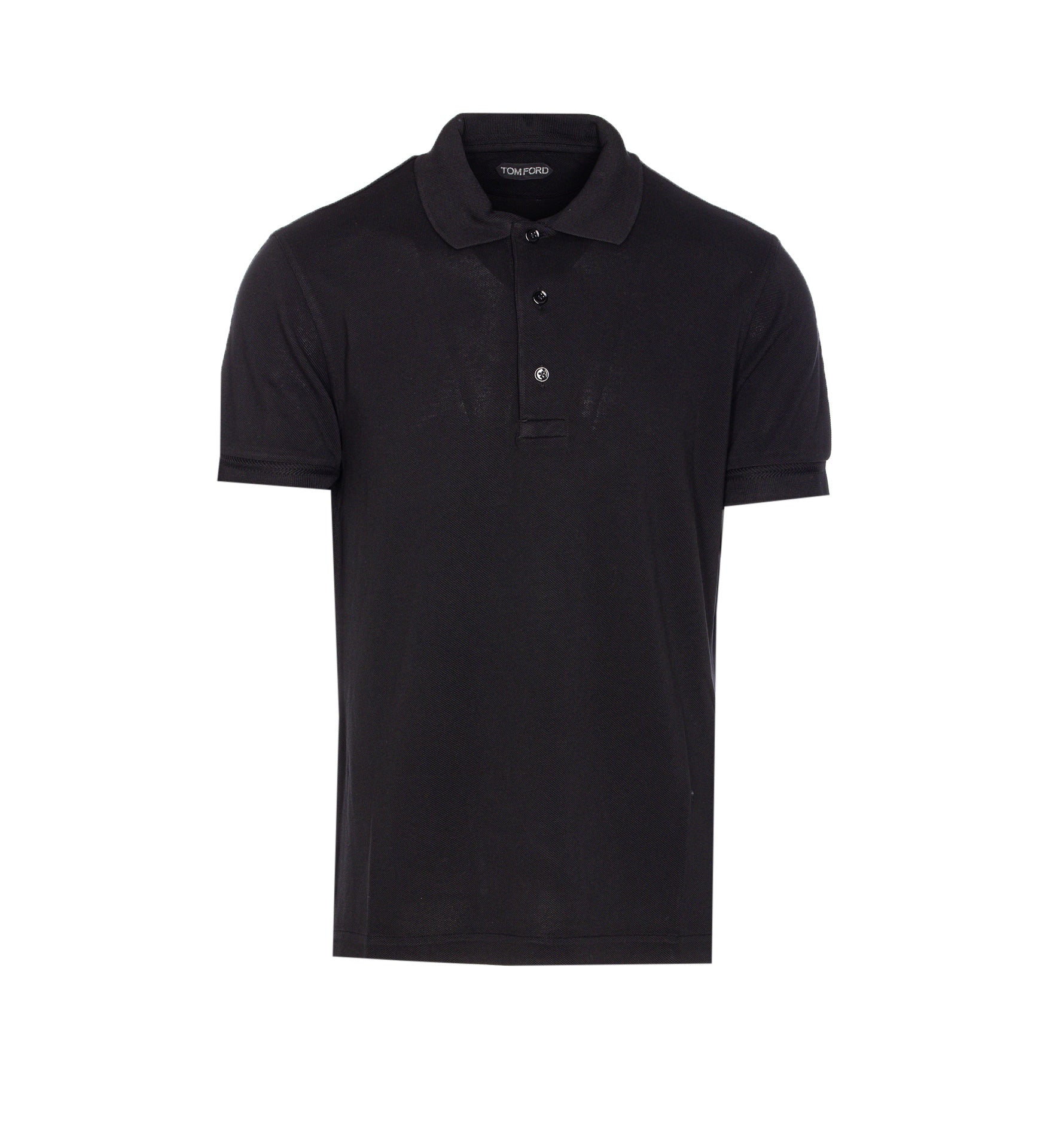 Tom Ford T-Shirts And Polos Black Lyocell