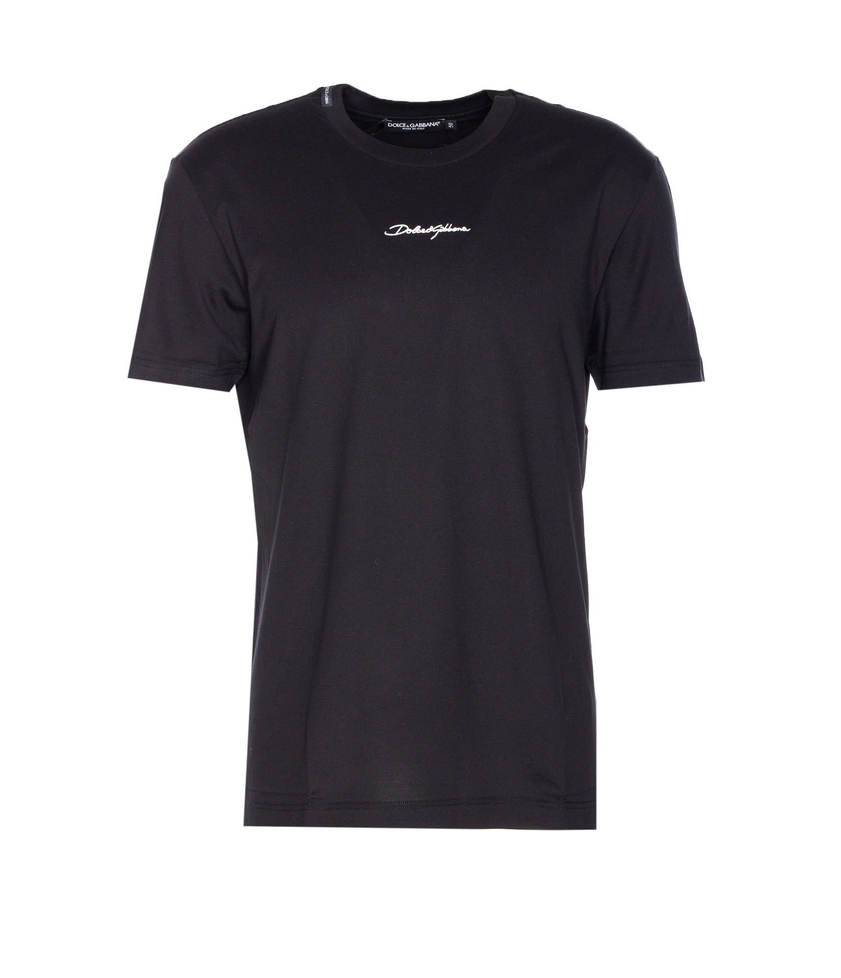 Dolce & Gabbana T-Shirts And Polos Black Cotton