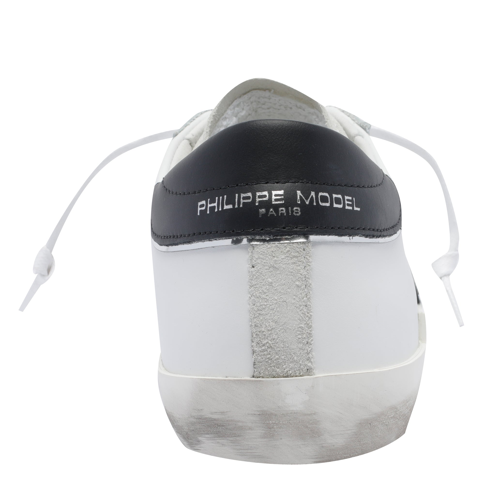 Philippe Model Sneakers White Calf Leather/rubber Sole