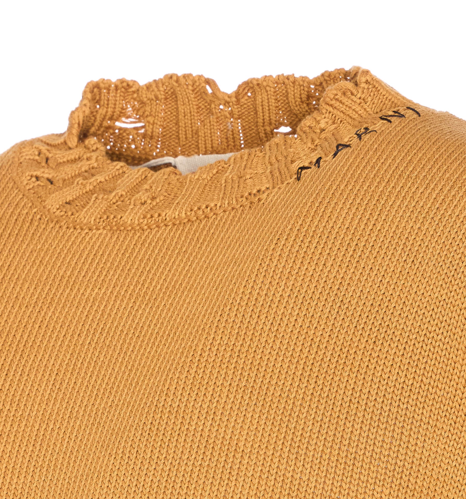 Marni Sweaters Yellow Cotton