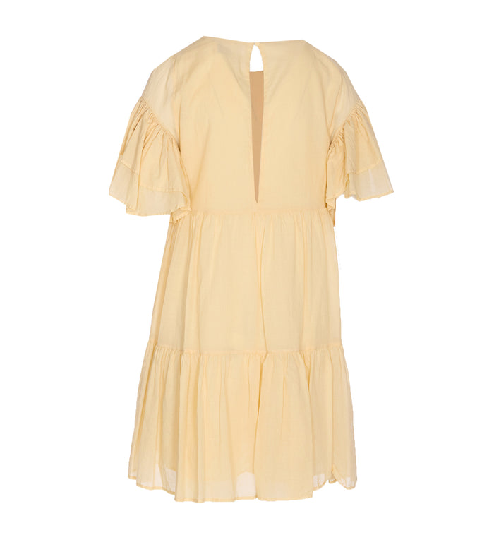 Aniye By Dresses Beige Cotton