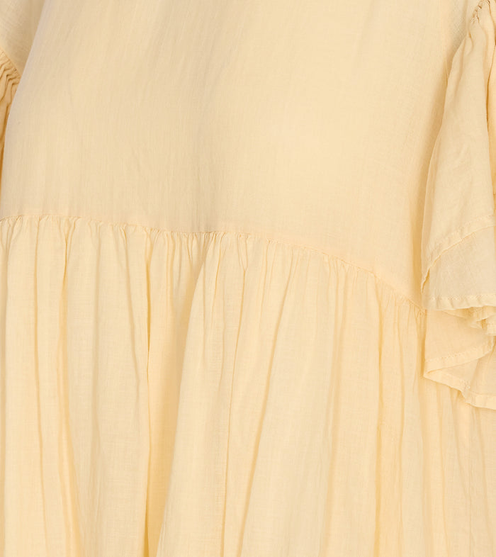 Aniye By Dresses Beige Cotton