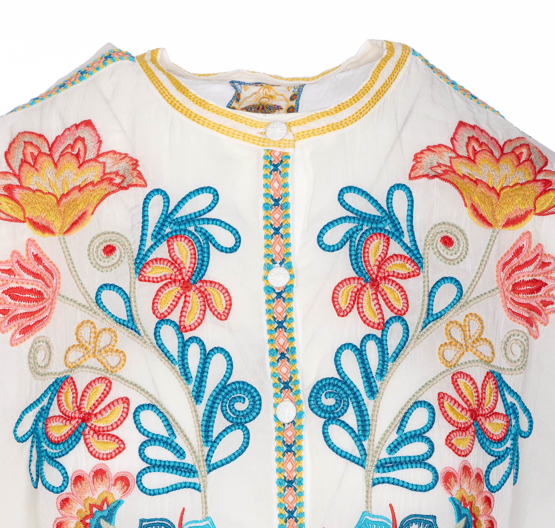 Johnny Was Shirts Multicolour Cupro