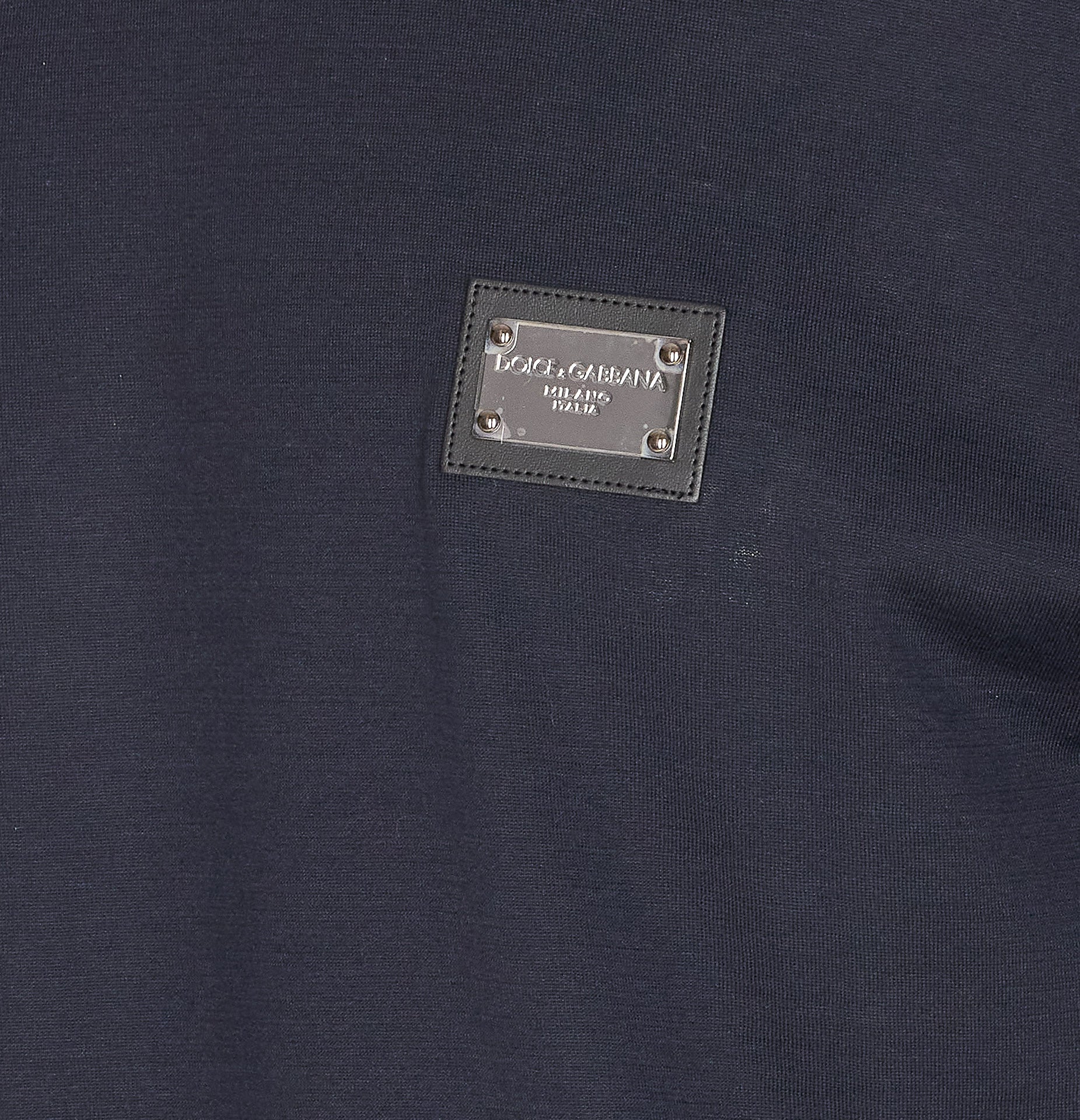 Dolce & Gabbana T-Shirts And Polos Blue Cotton