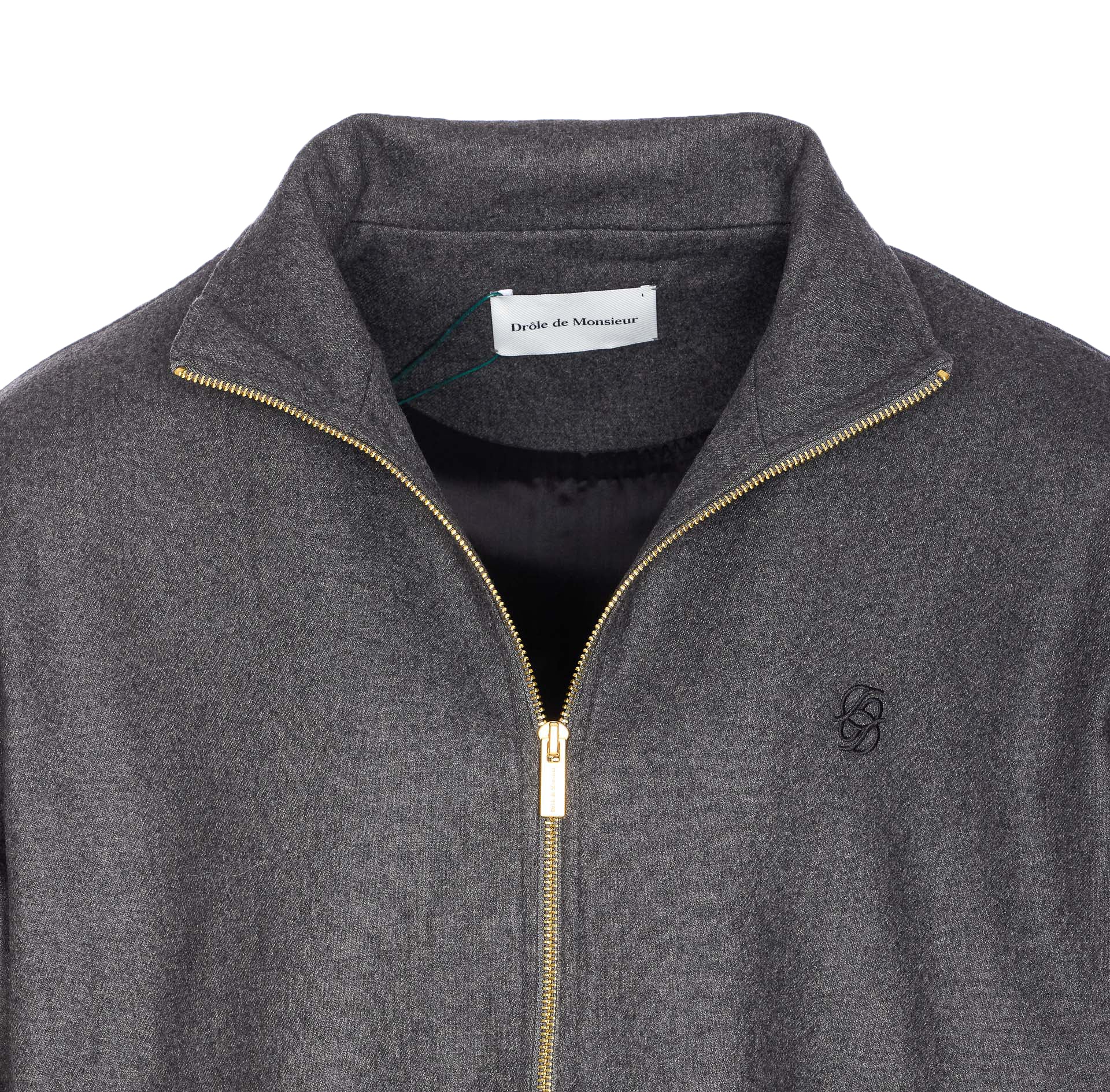 Drole De Monsieur Jackets Grey Virgin Wool