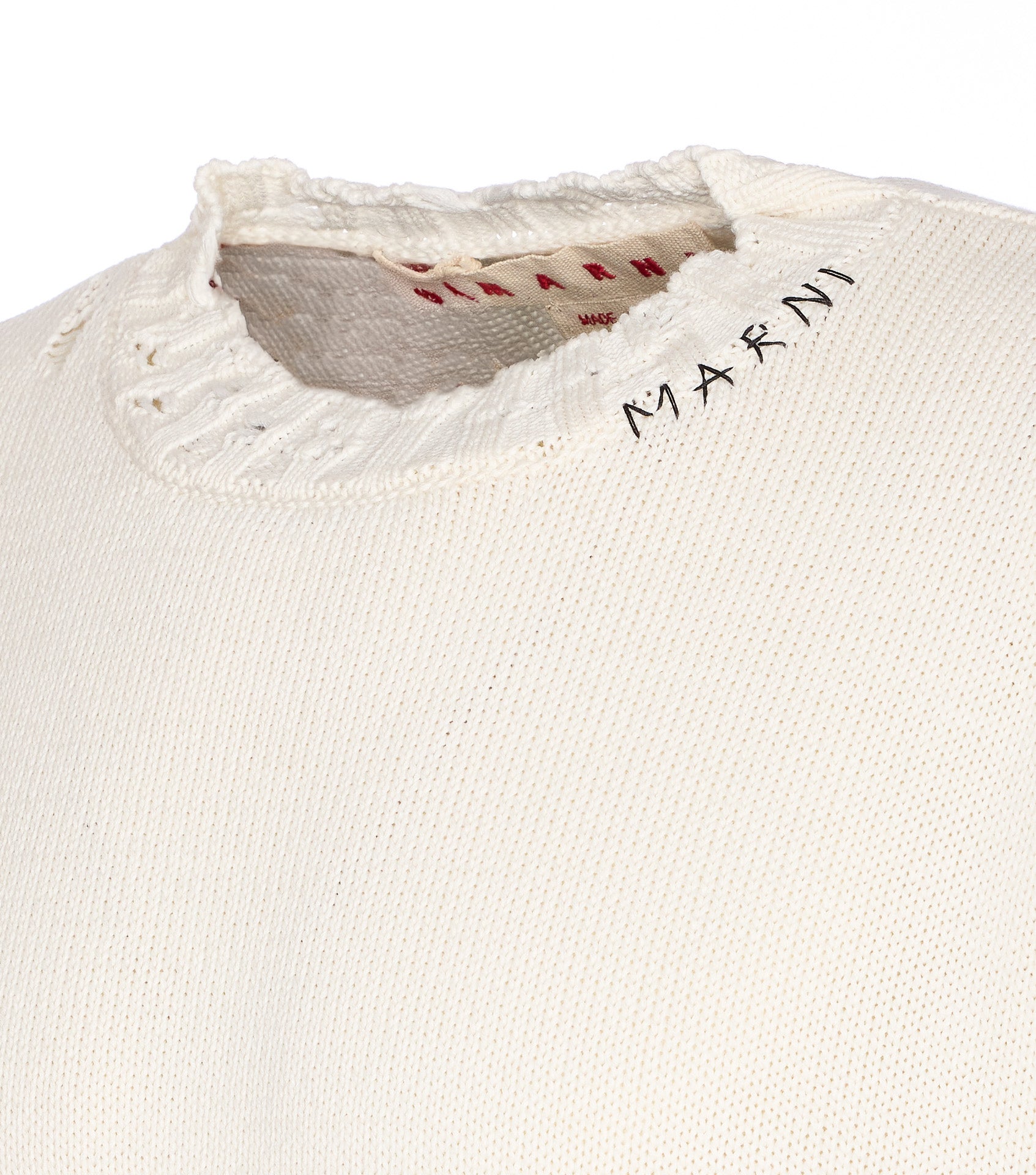 Marni Sweaters White Cotton