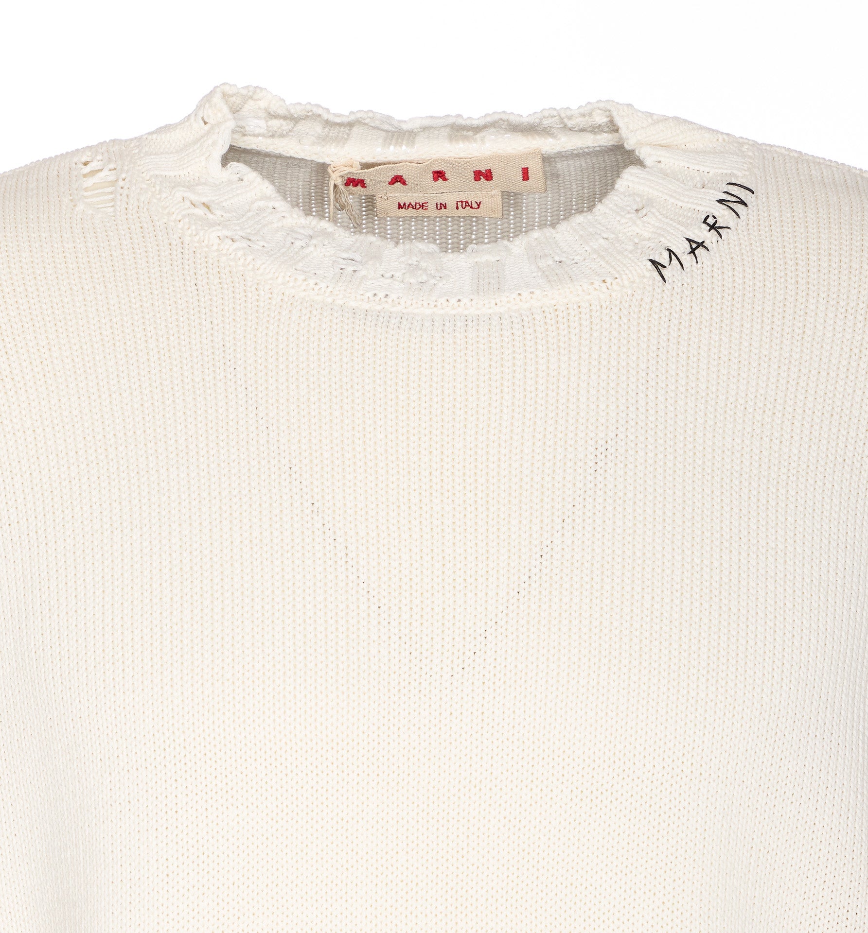 Marni Sweaters White Cotton