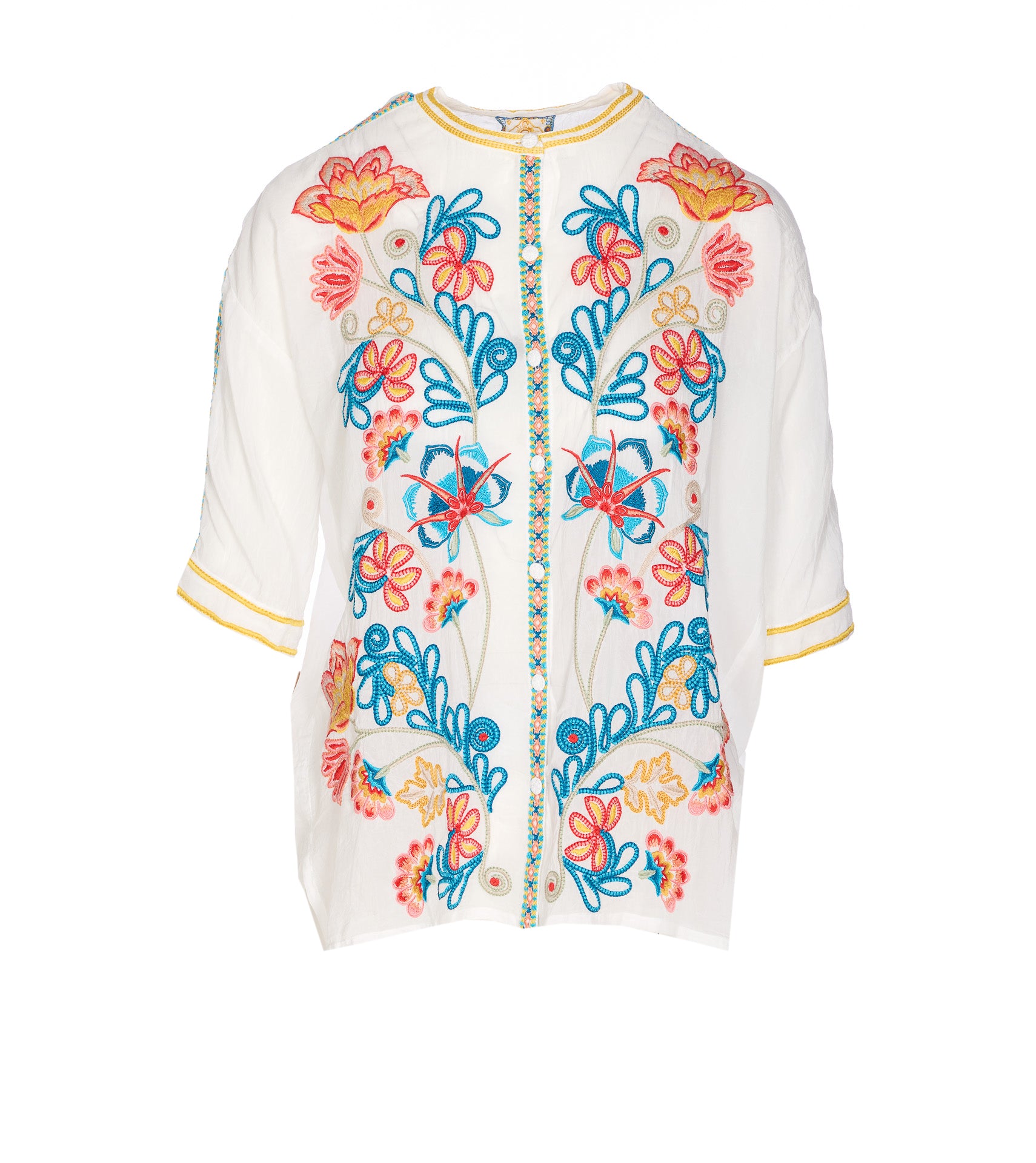 Johnny Was Shirts Multicolour Cupro