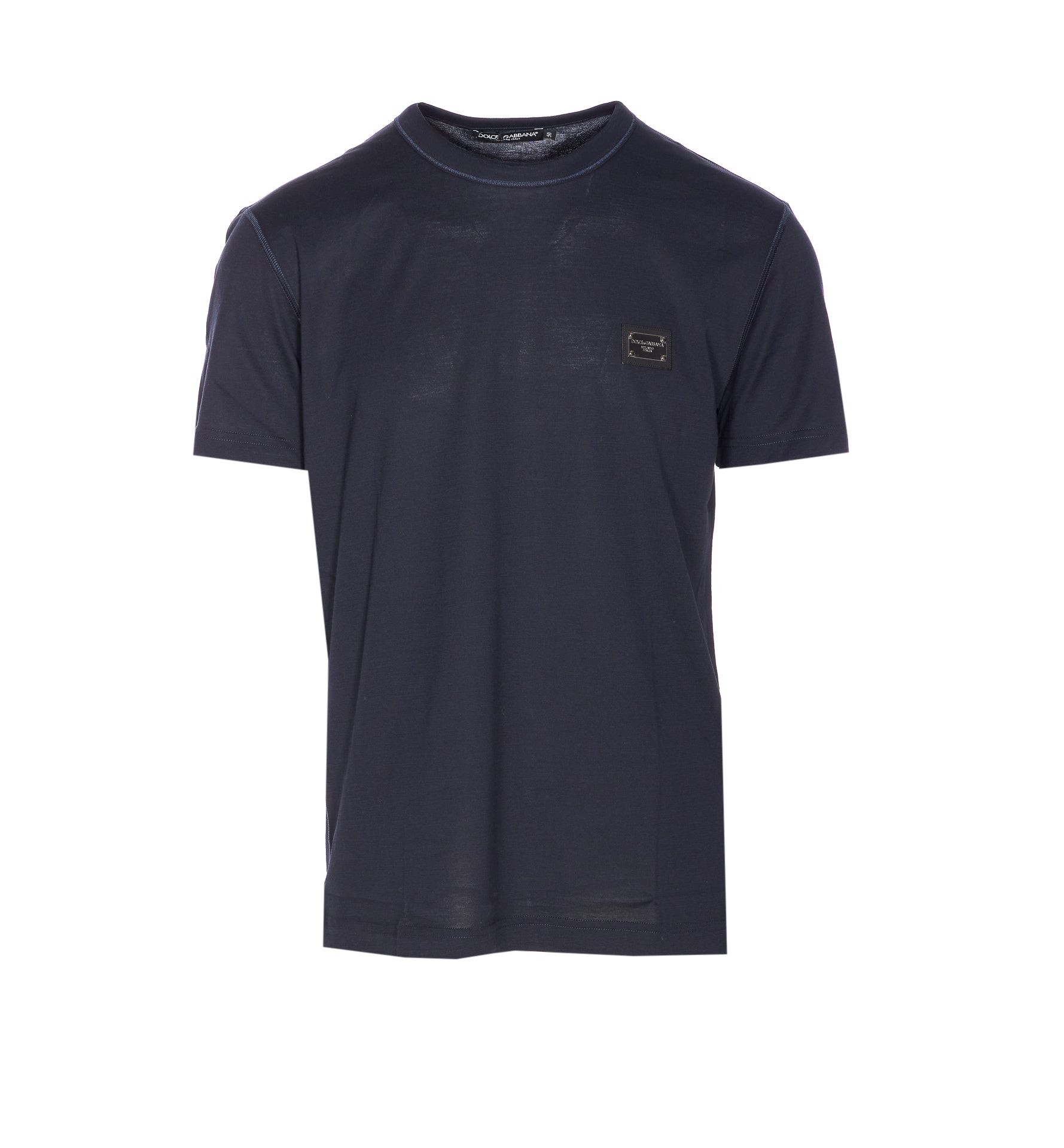 Dolce & Gabbana T-Shirts And Polos Blue Cotton