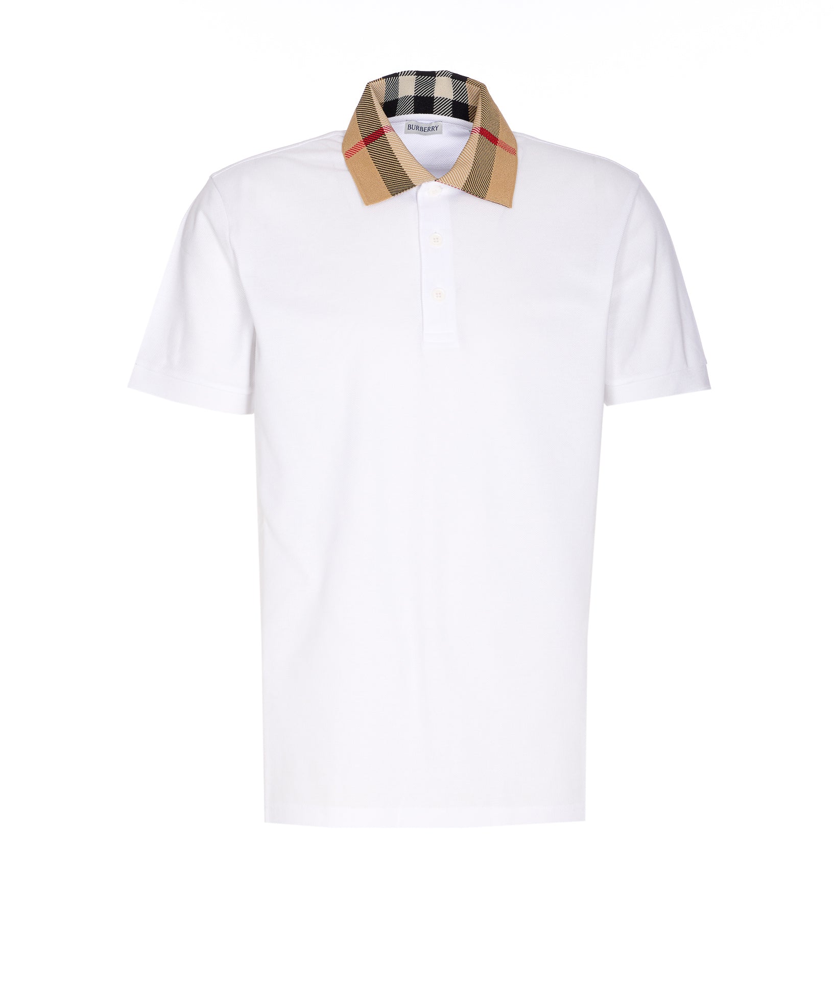 Burberry T-Shirts And Polos White Cotton