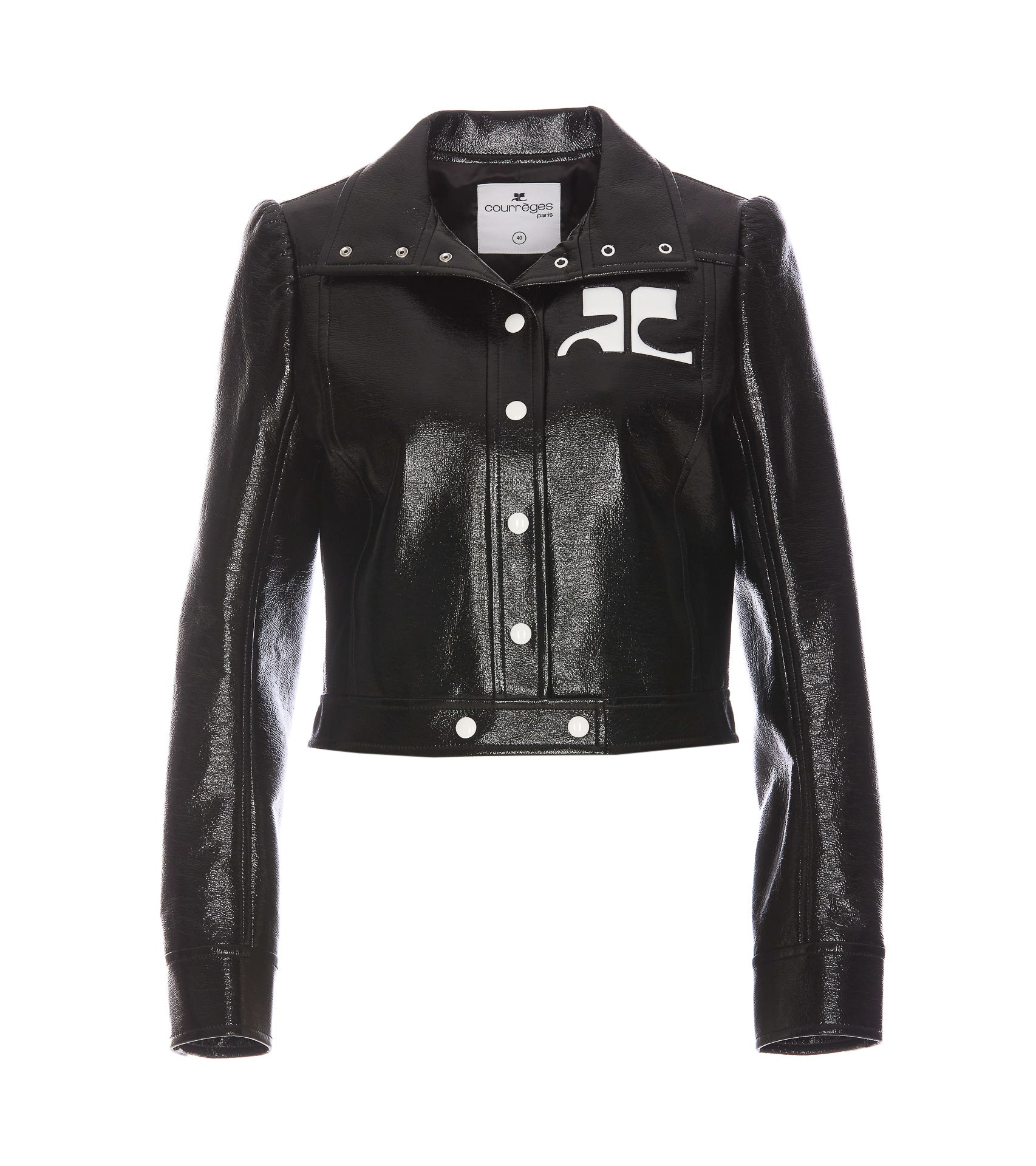 Courreges Jackets Black Cotton