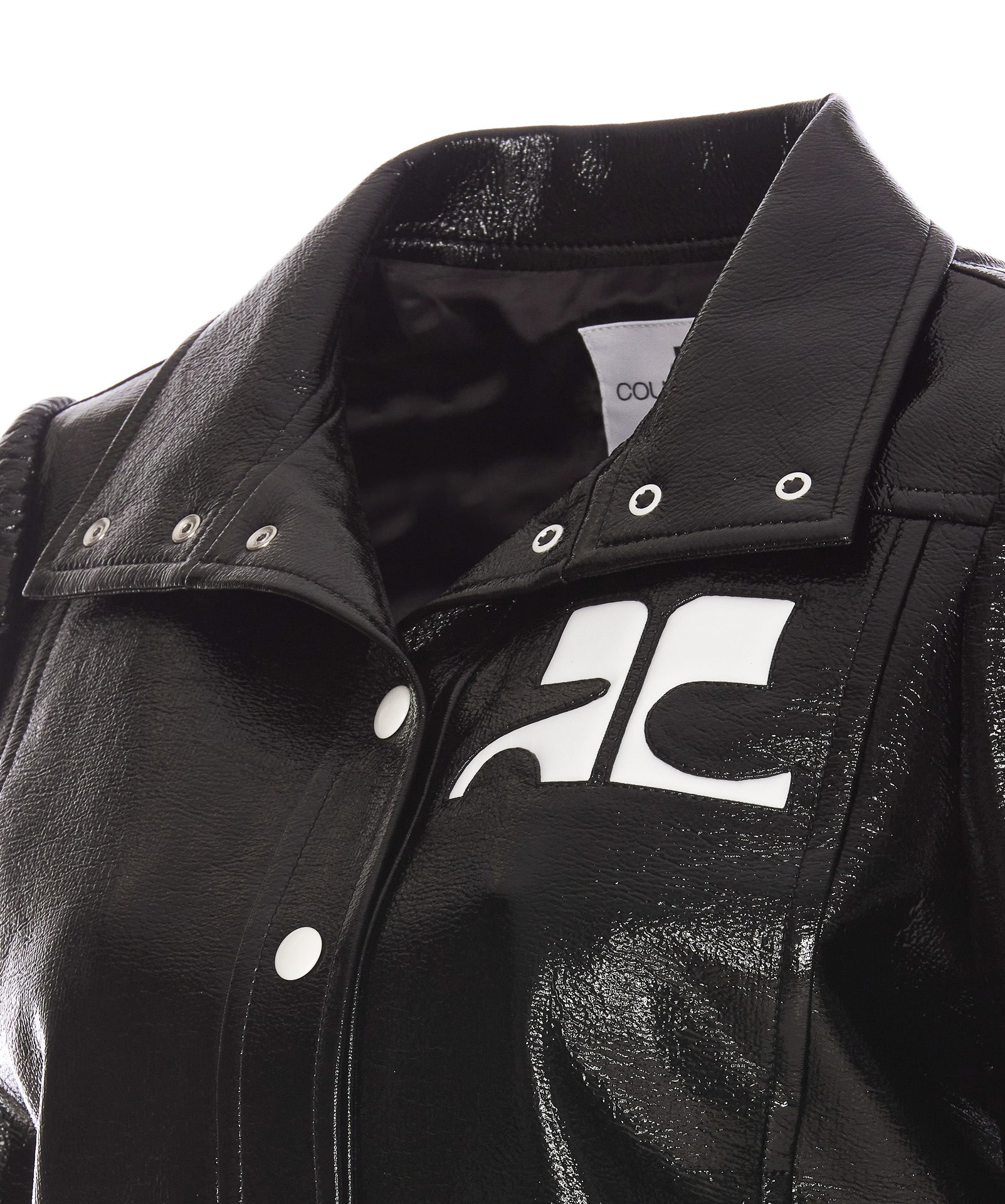 Courreges Jackets Black Cotton
