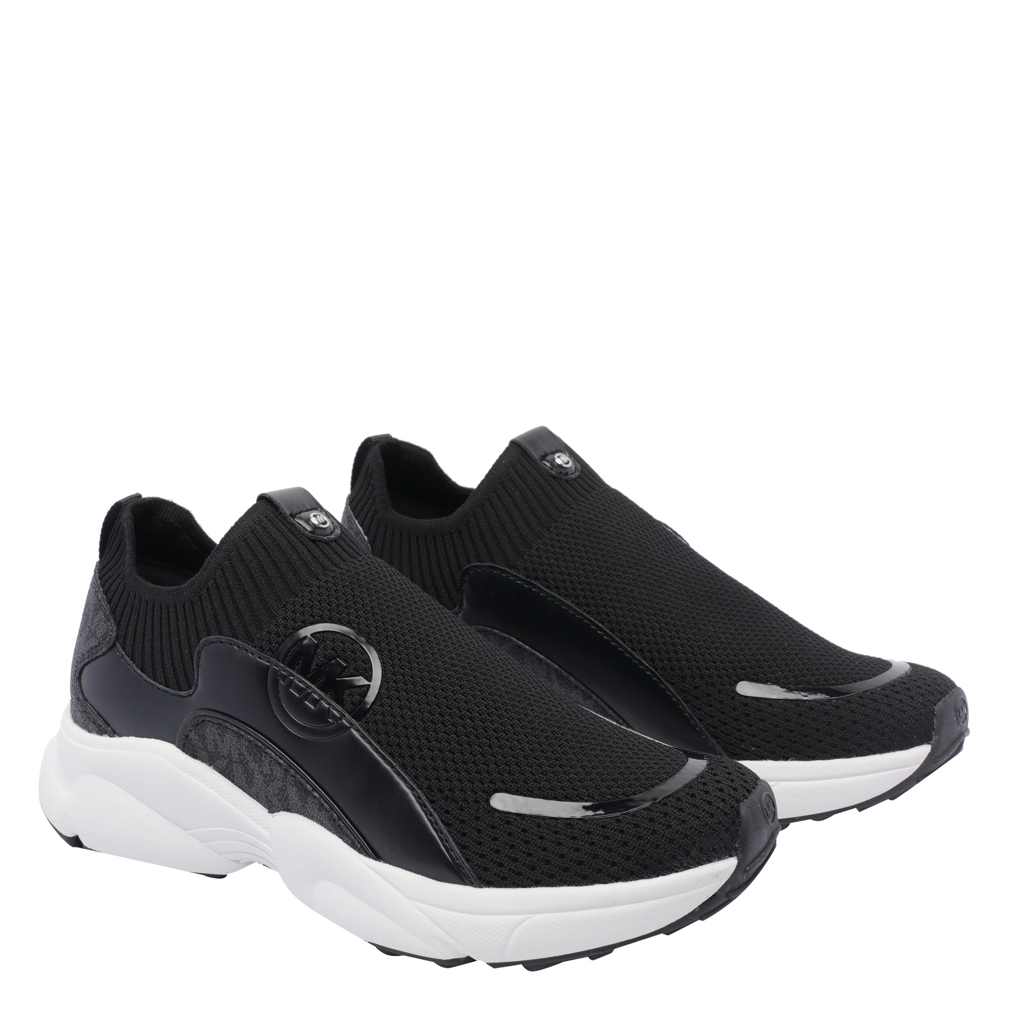 Michael Kors Sneakers Black Fabric/rubber Sole