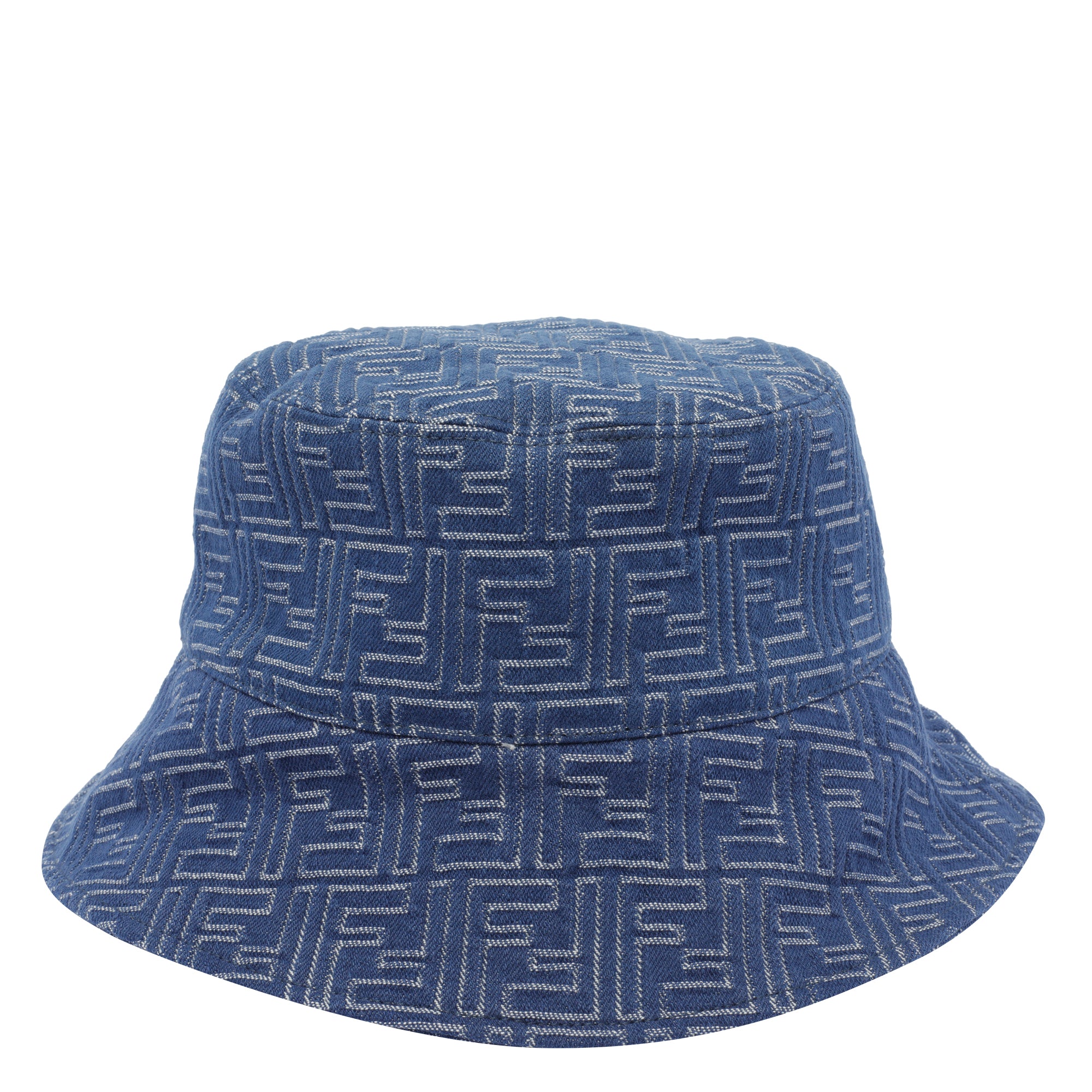 Fendi Hats Blue Cotton