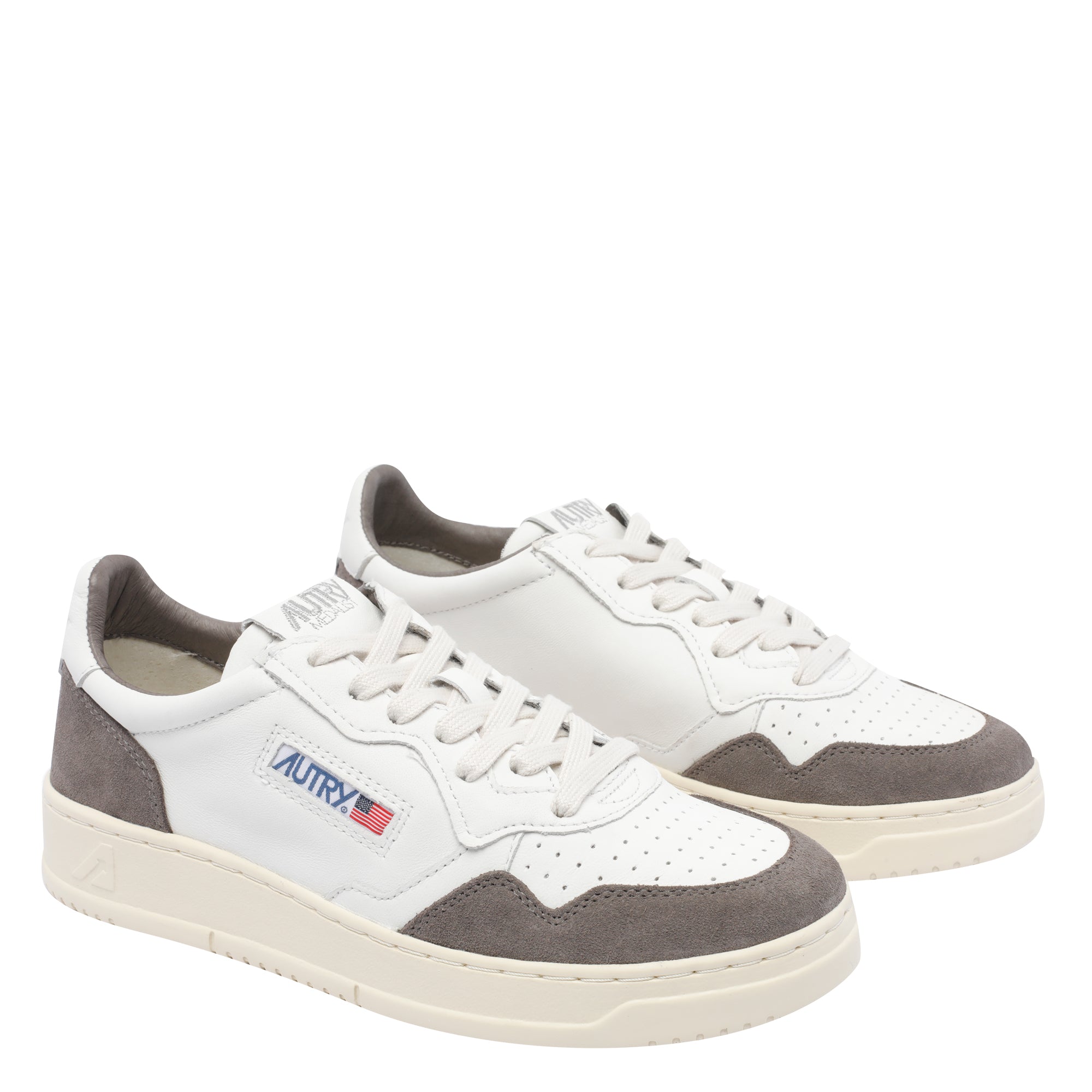 Autry Sneakers White Calf Leather/rubber Sole