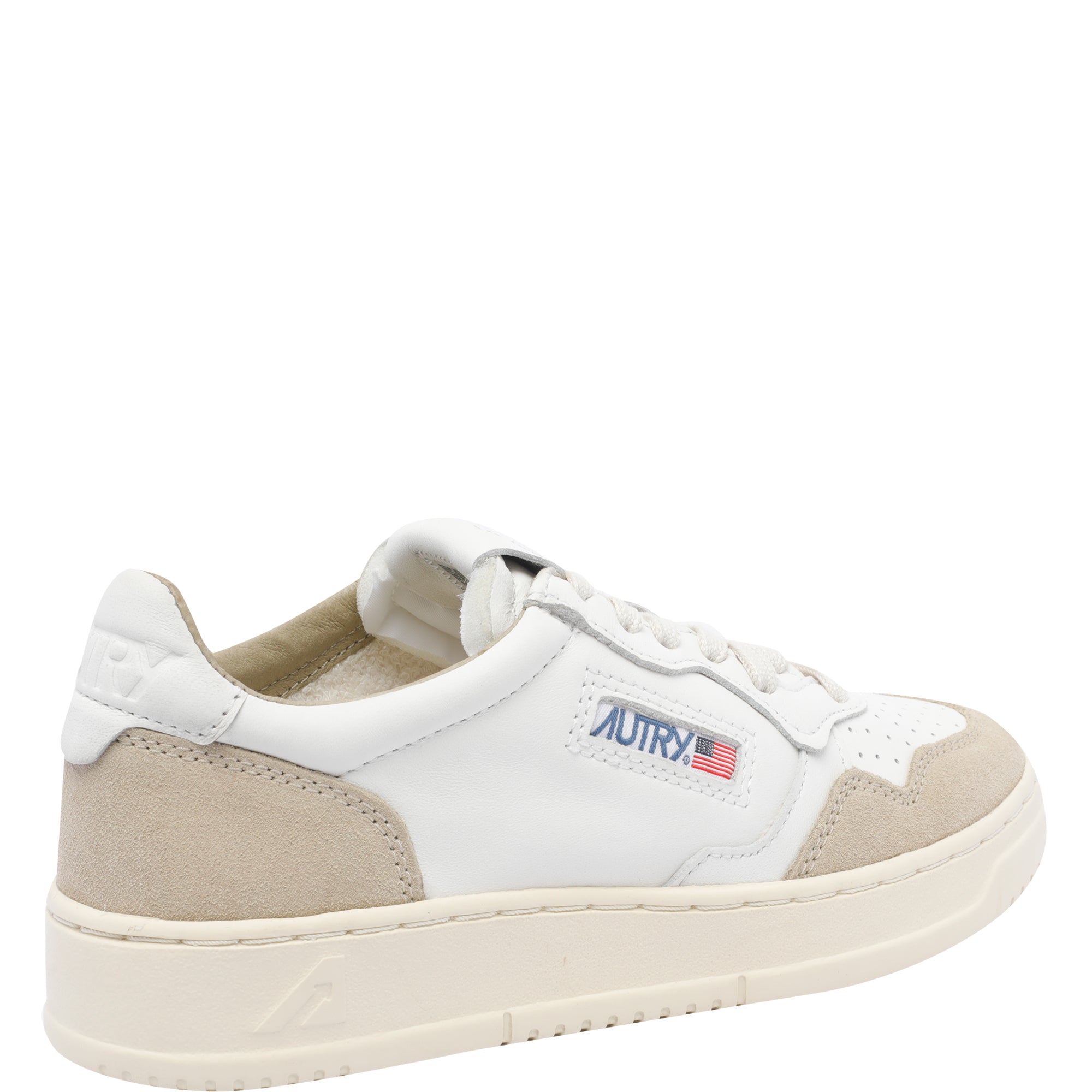 Autry Sneakers Beige Calf Leather/rubber Sole