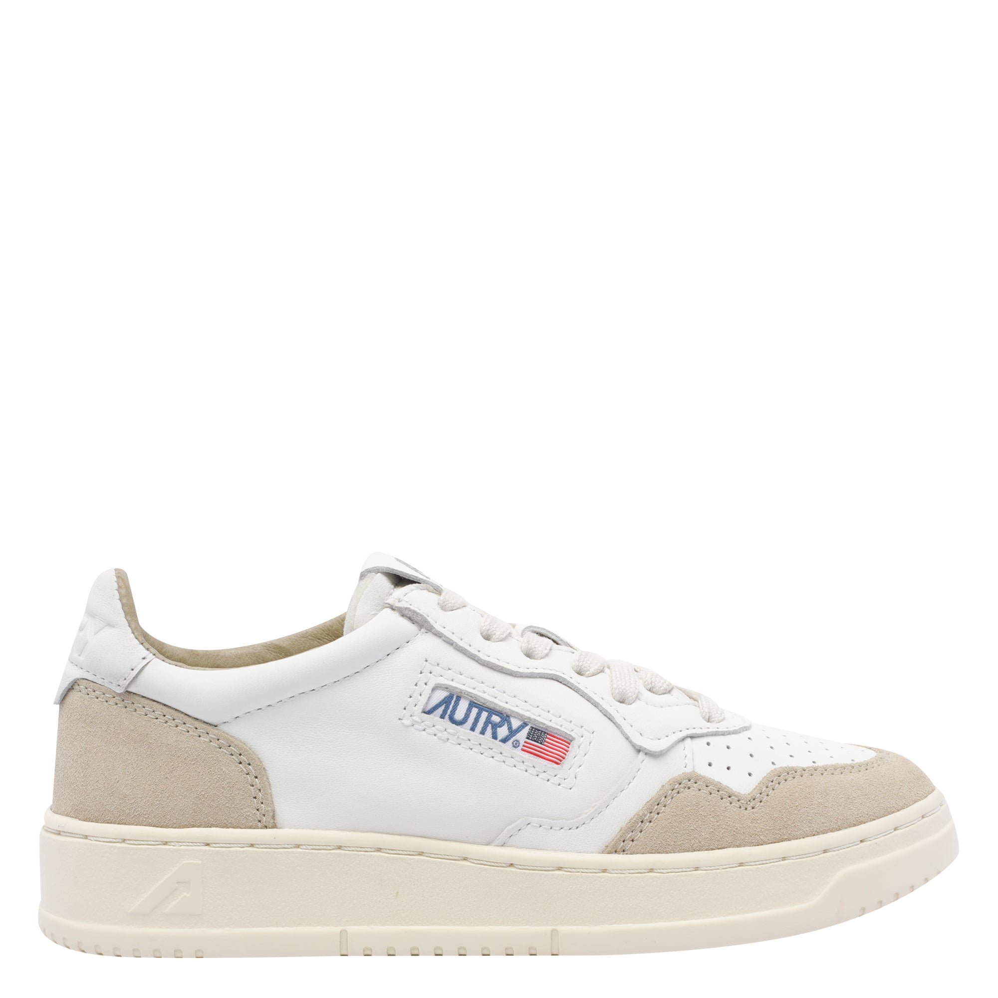 Autry Sneakers Beige Calf Leather/rubber Sole