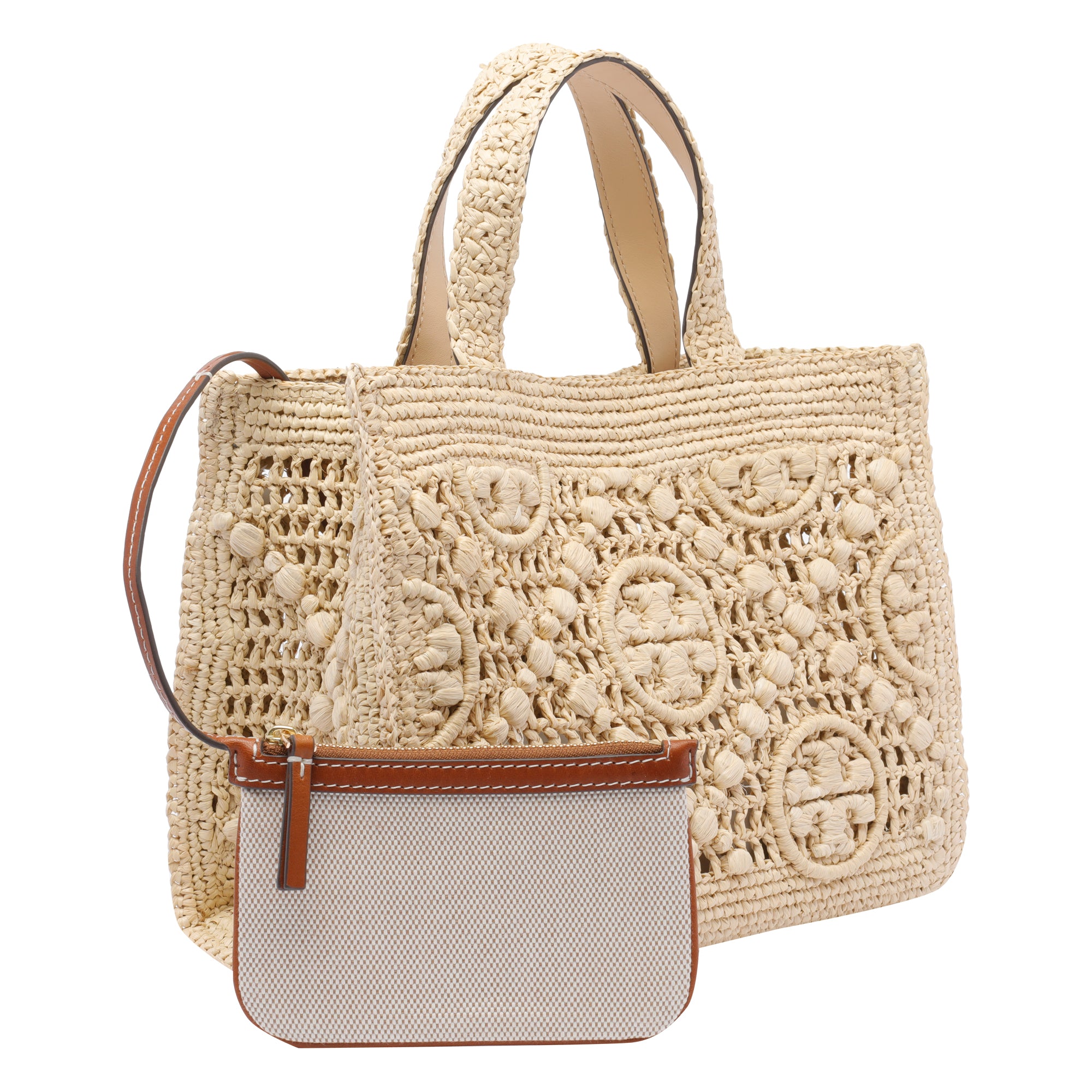 Tory Burch Bags Beige Raffia