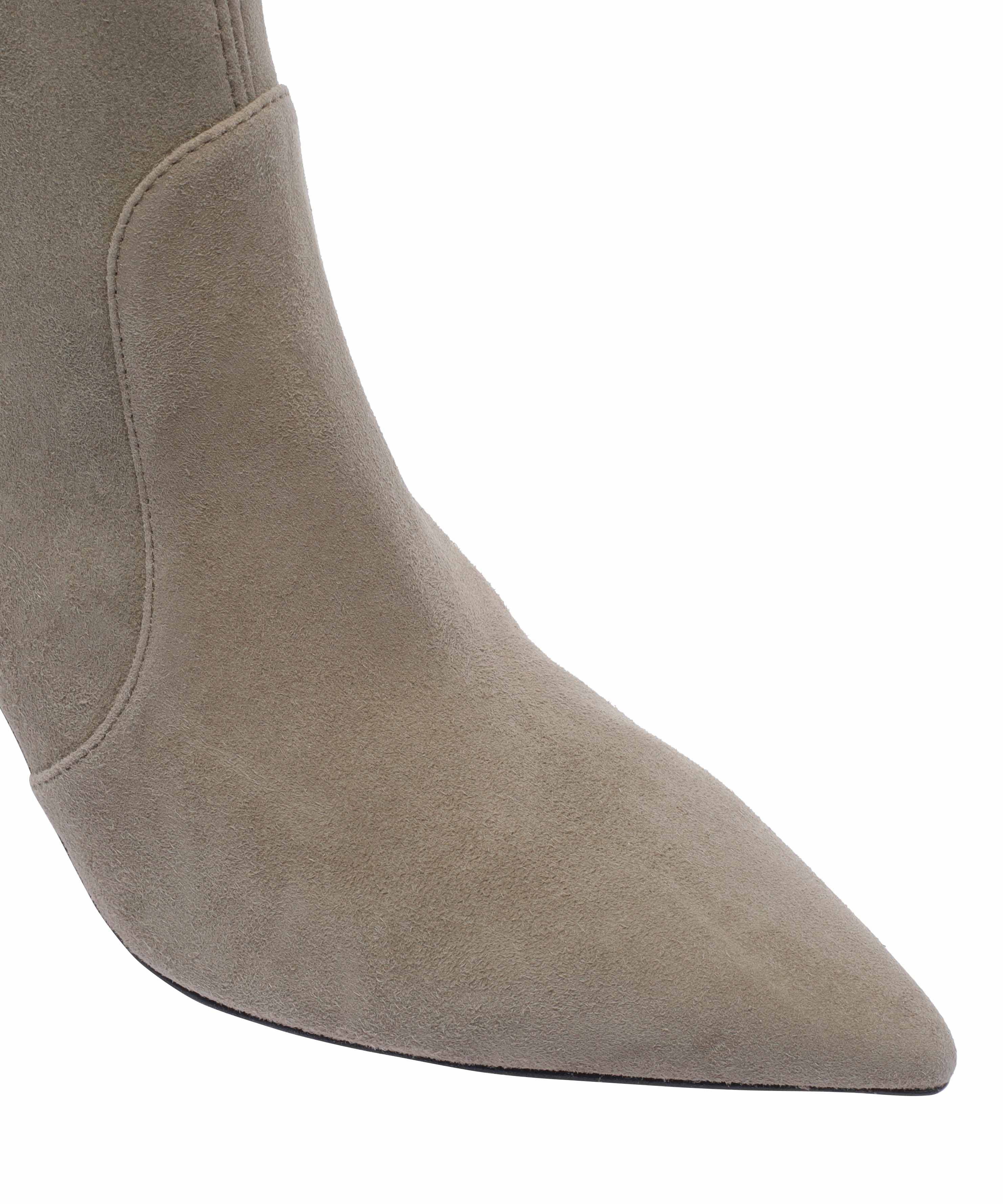 Stuart Weitzman Boots Grey Suede Leather/leather Sole