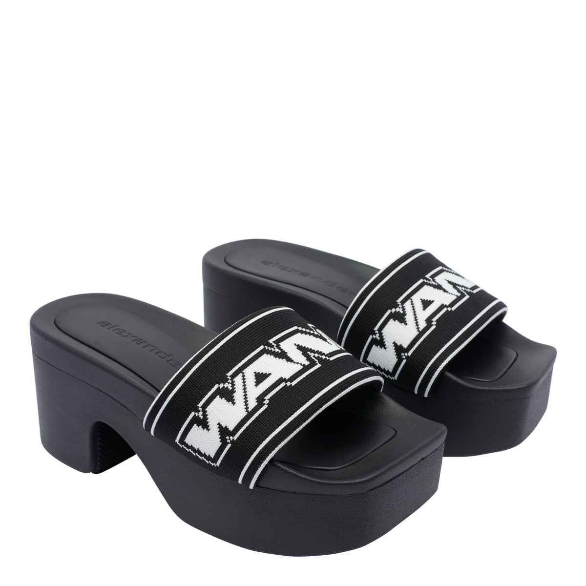 Alexander Wang Sandals Black Fabric/rubber Sole
