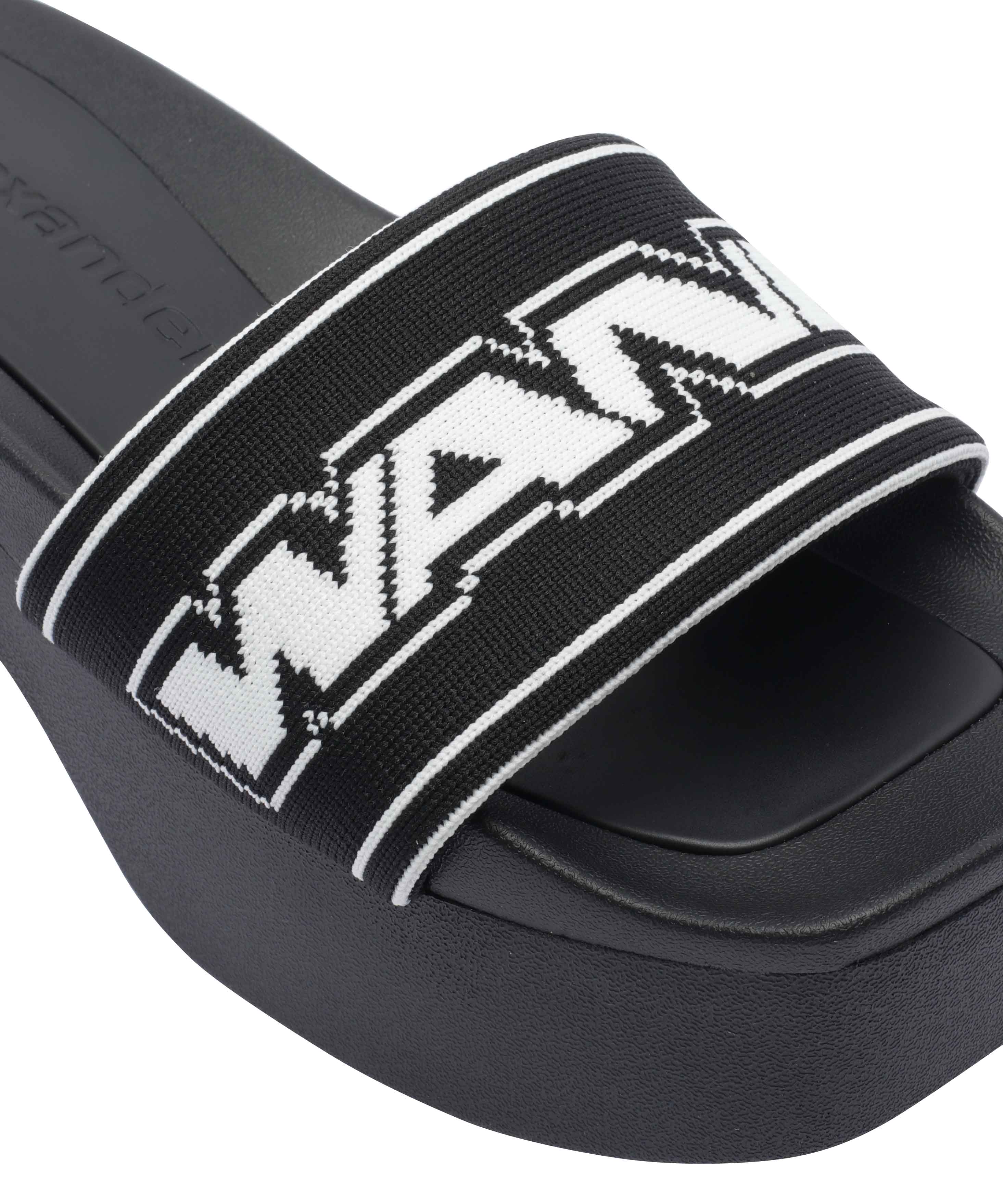 Alexander Wang Sandals Black Fabric/rubber Sole