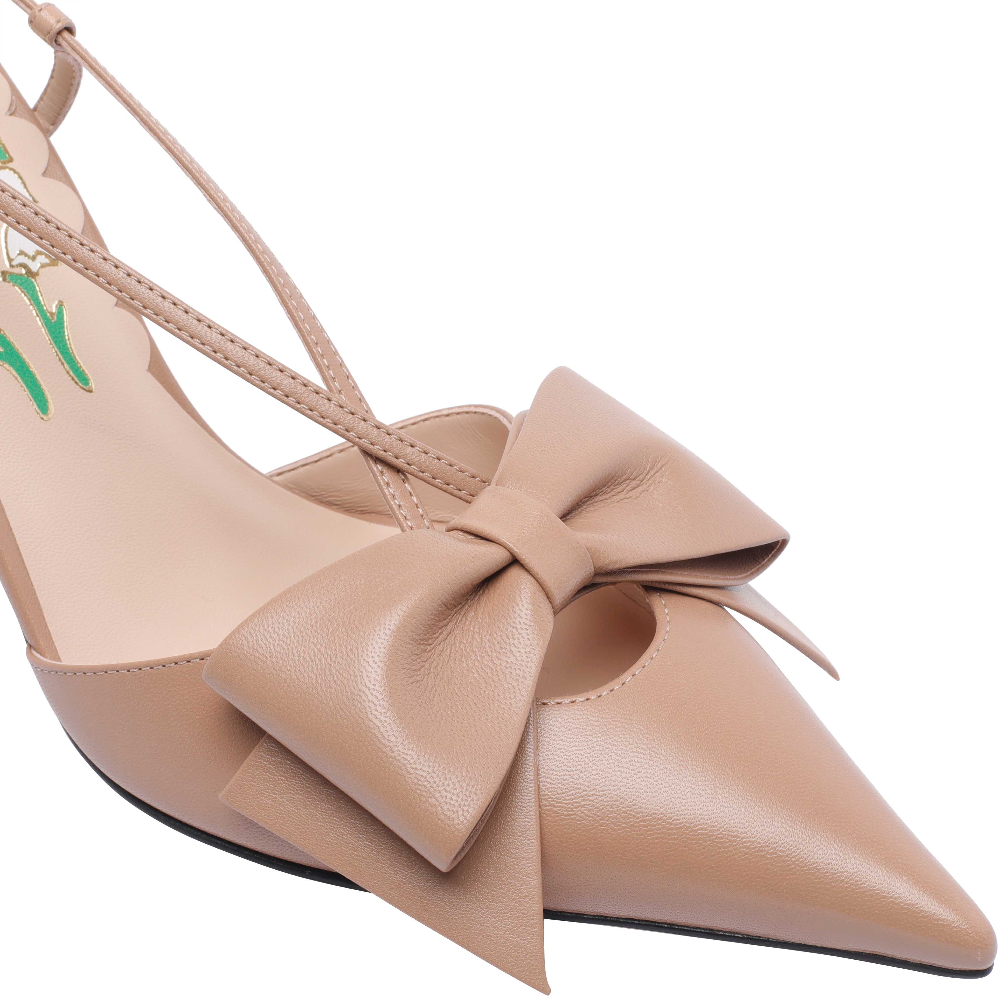Valentino Garavani With Heel Pink Calf Leather/leather Sole