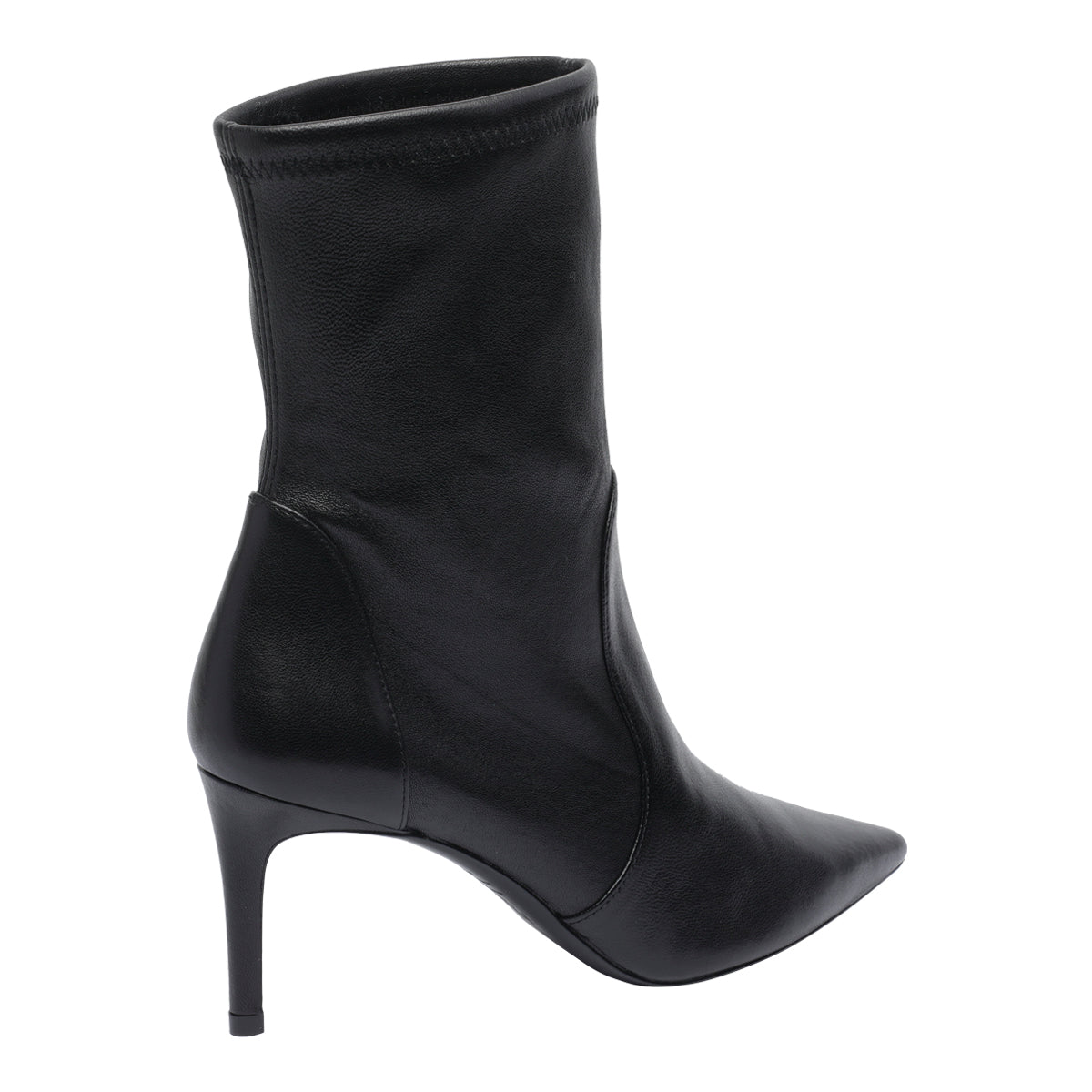 Stuart Weitzman Boots Black Calf Leather/leather Sole