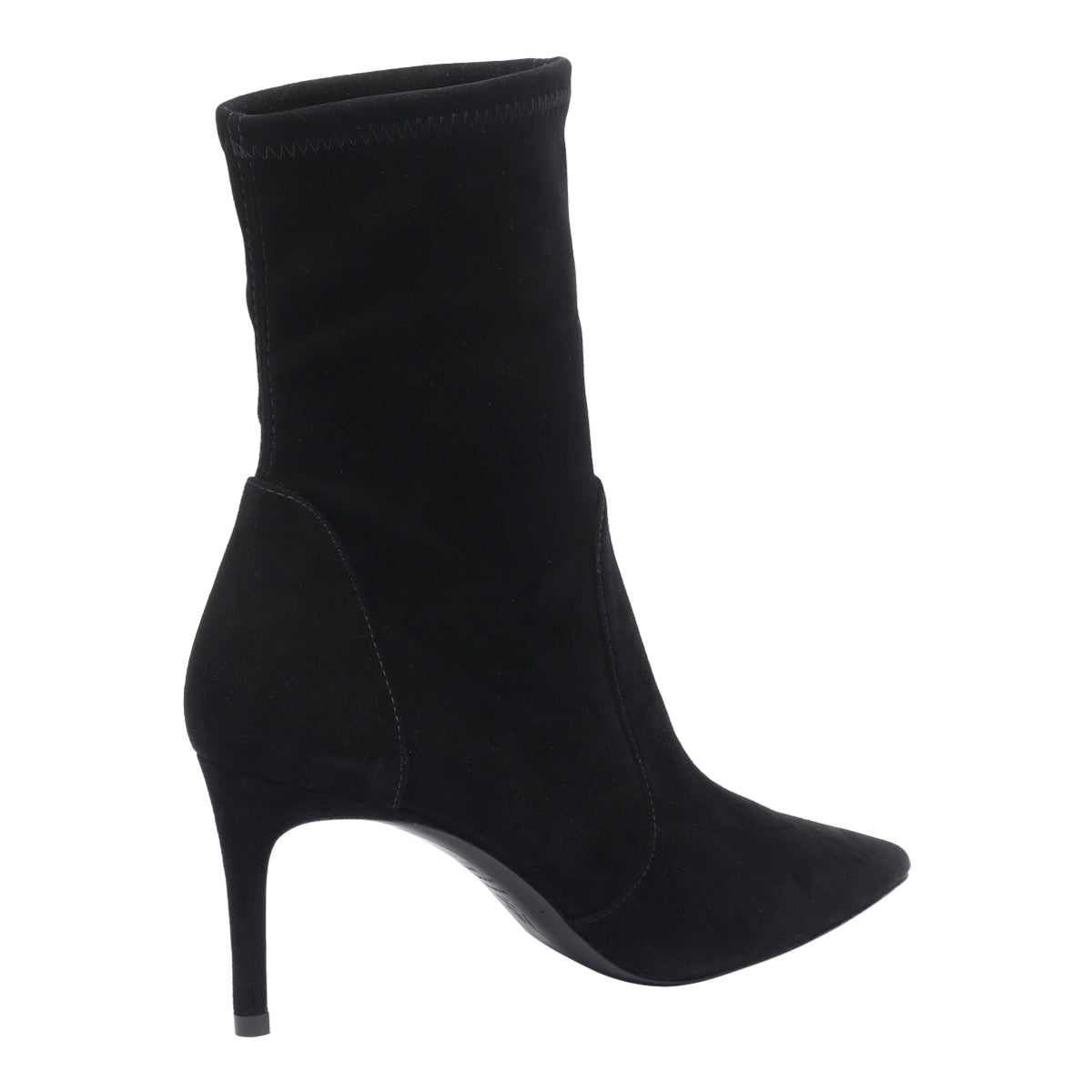 Stuart Weitzman Boots Black Suede Leather/leather Sole