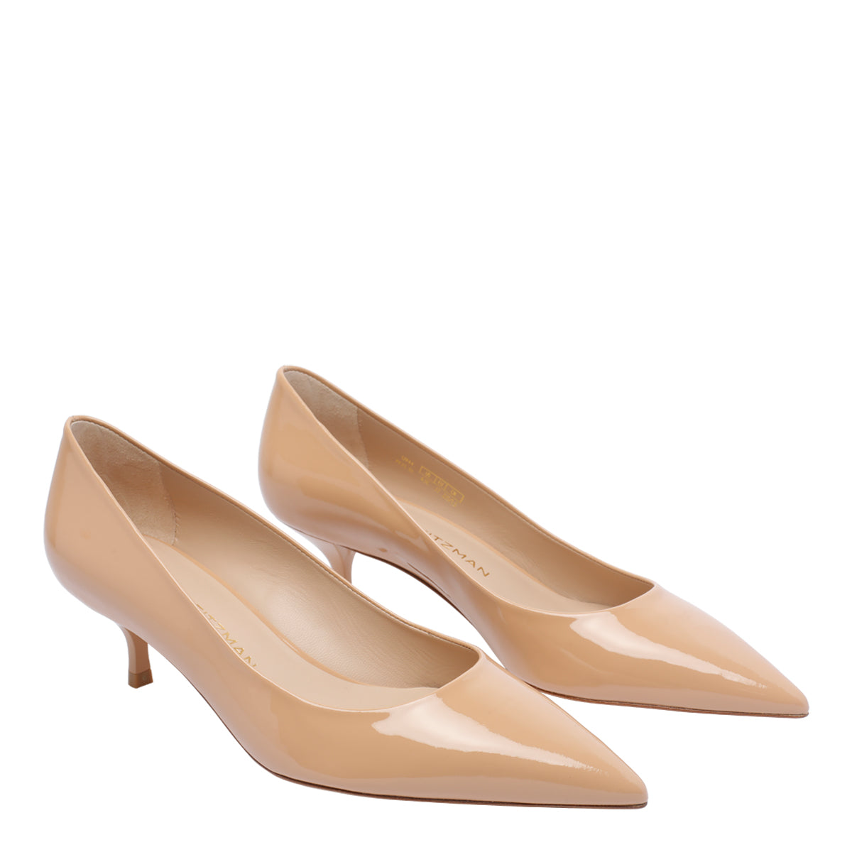 Stuart Weitzman With Heel Pink Patent/leather Sole