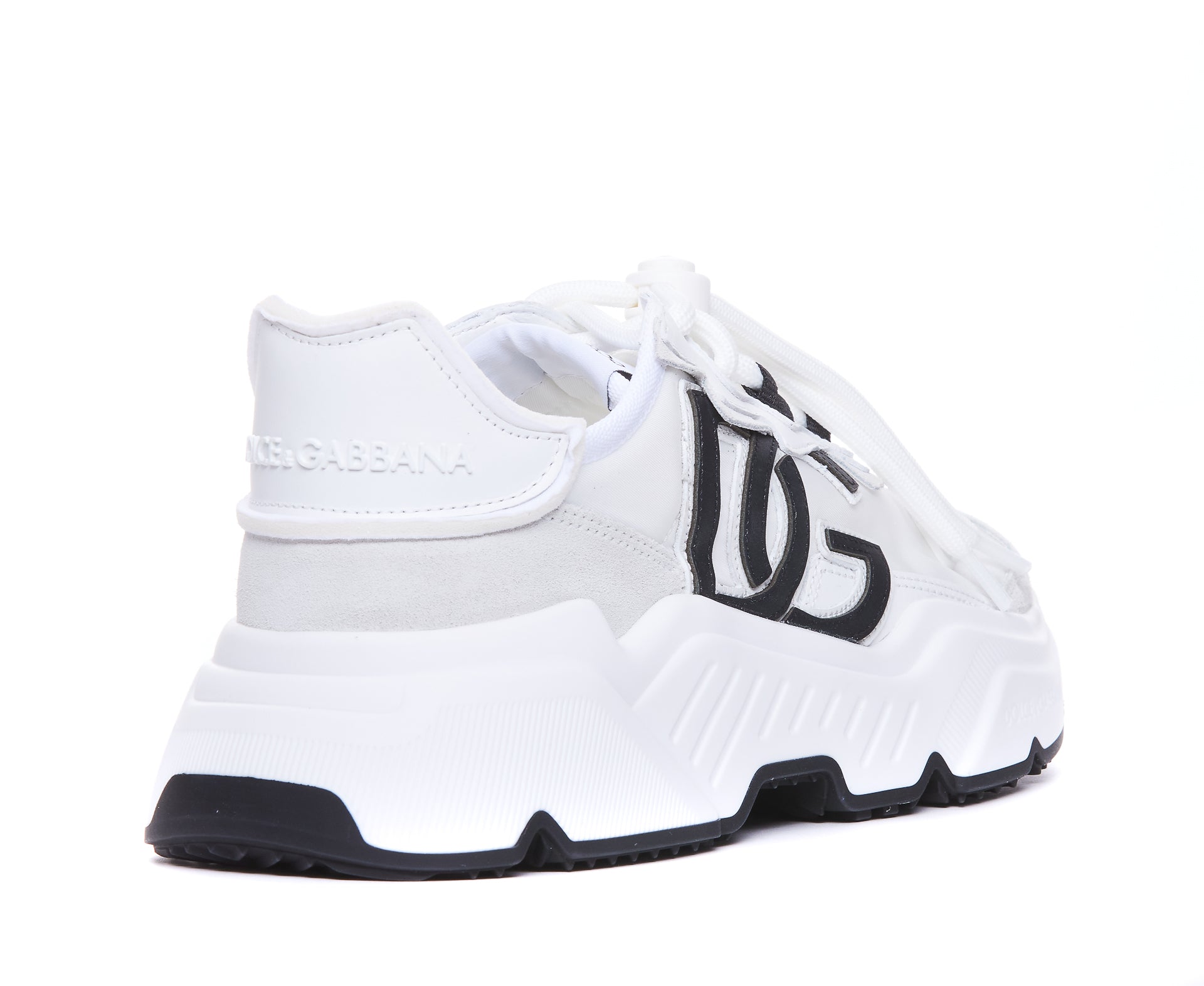 Dolce & Gabbana Sneakers White Fabric/rubber Sole
