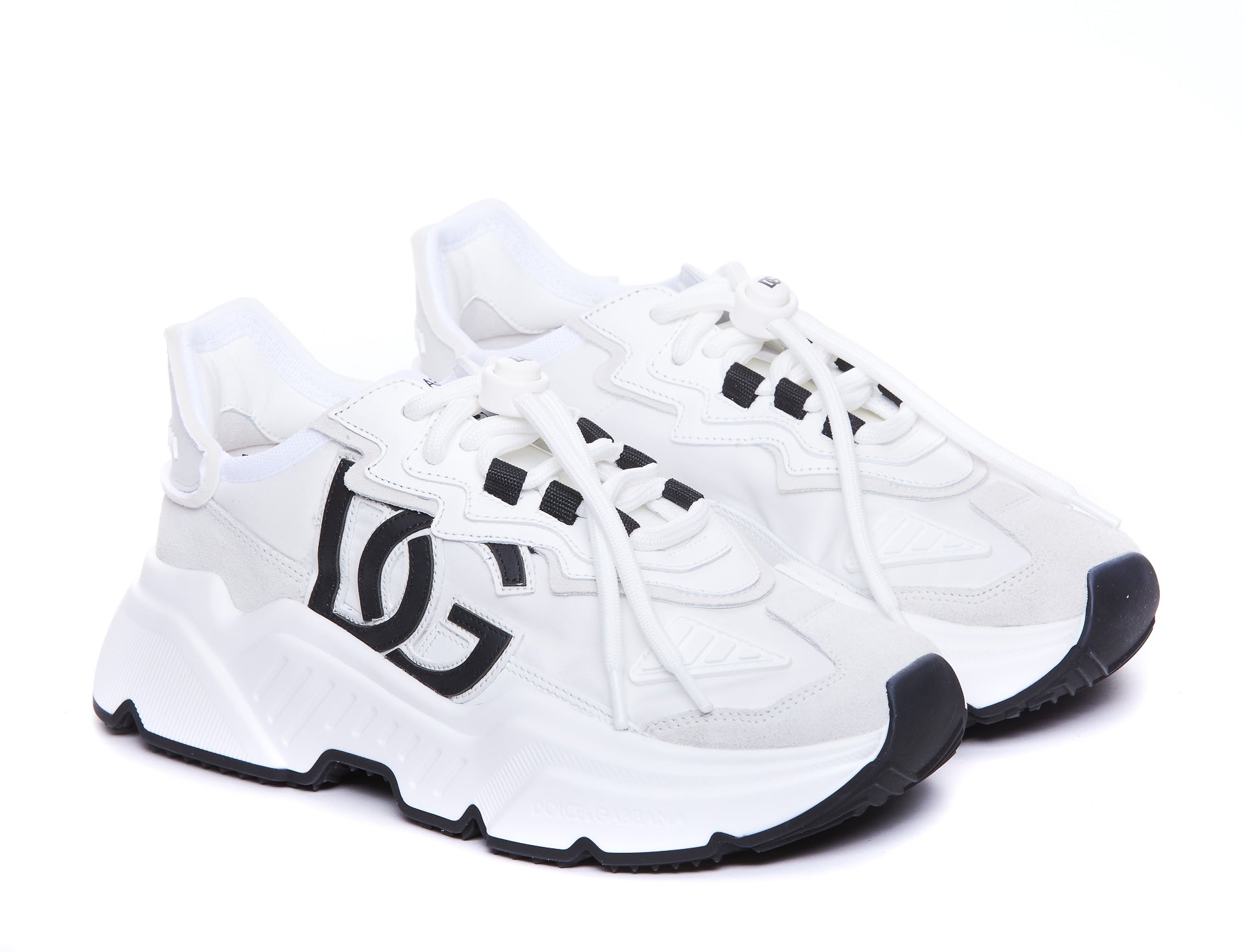Dolce & Gabbana Sneakers White Fabric/rubber Sole