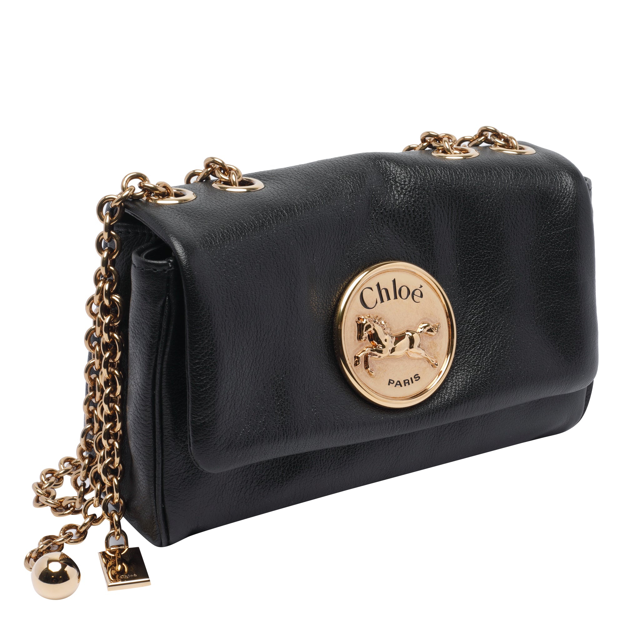 Chloè Bags Black Calf Leather