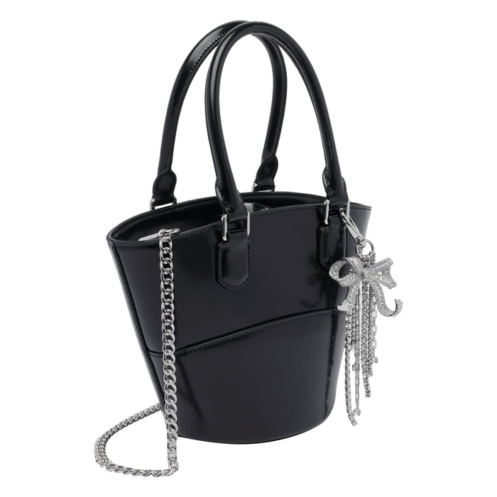 Self Portrait Bags Black Calf Leather