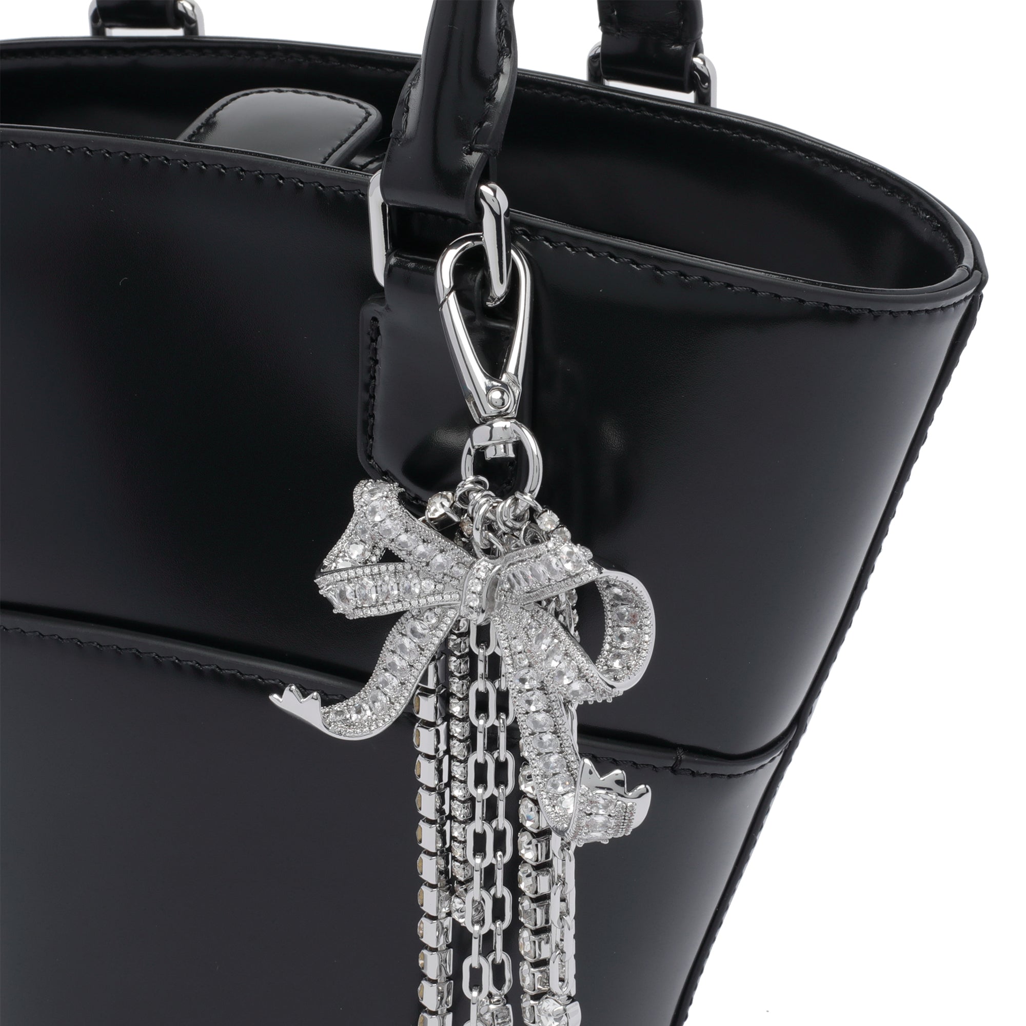 Self Portrait Bags Black Calf Leather