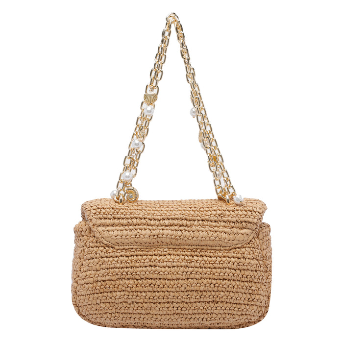 SELF PORTRAIT Bags Beige Raffia