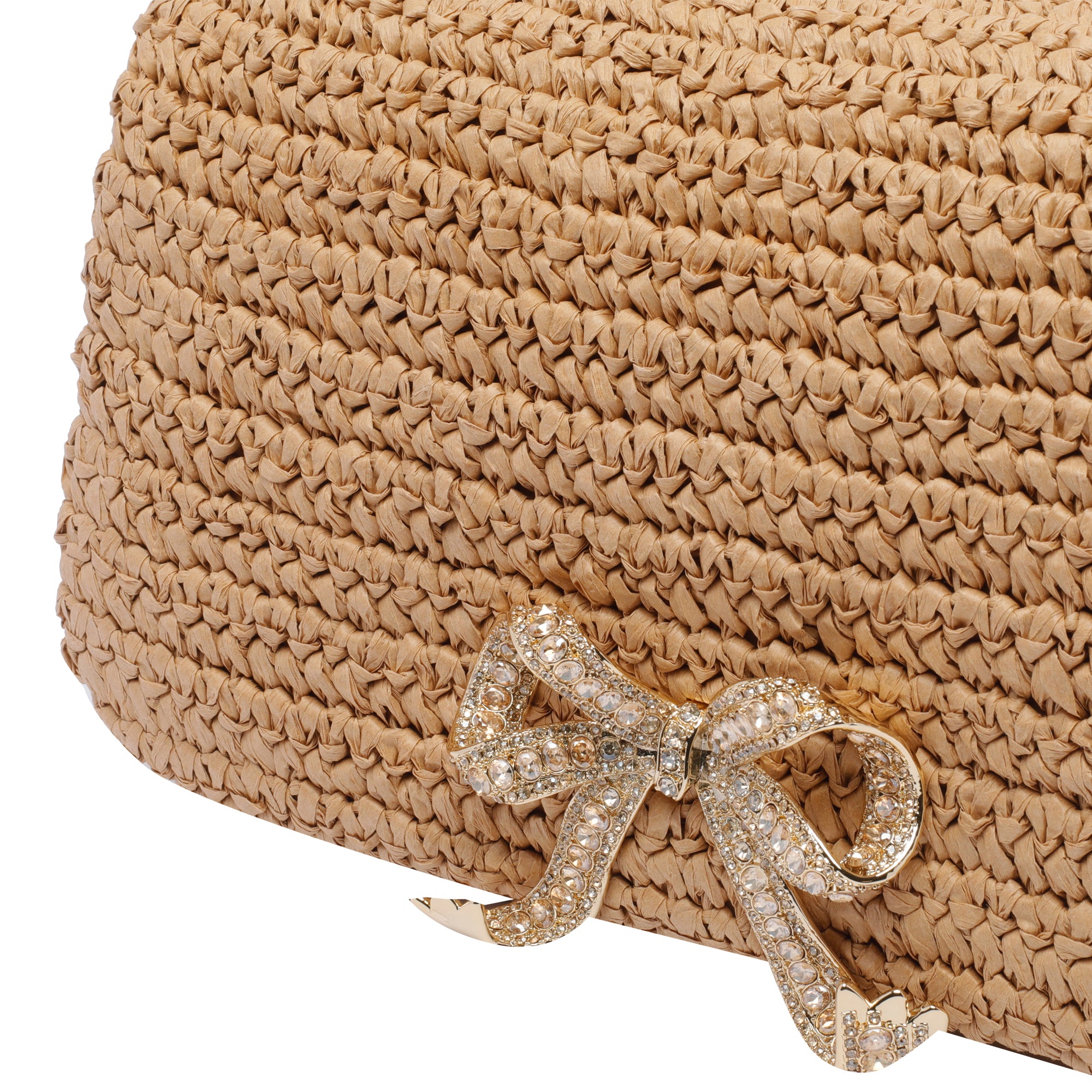SELF PORTRAIT Bags Beige Raffia