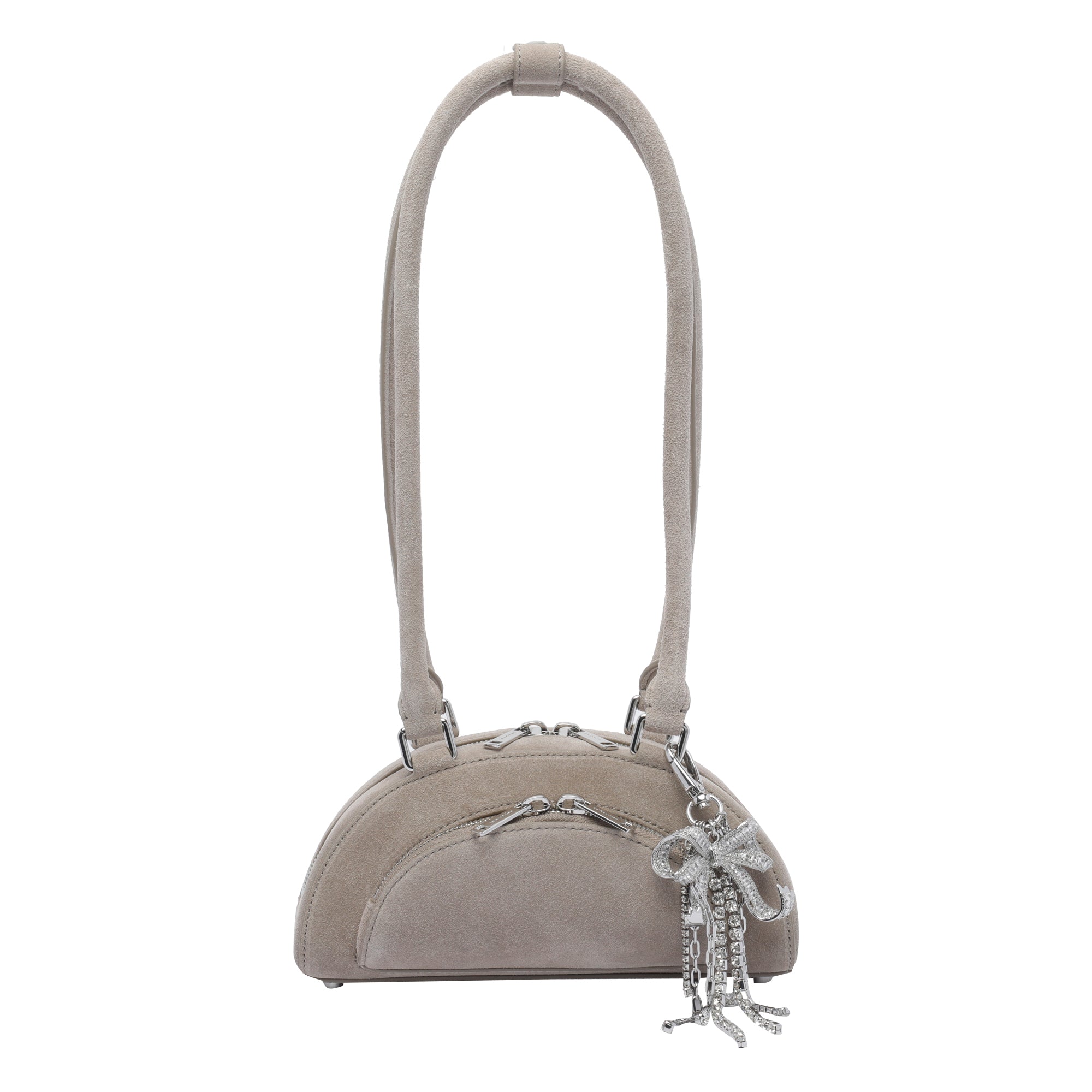 Self Portrait Bags Grey Calf Leather