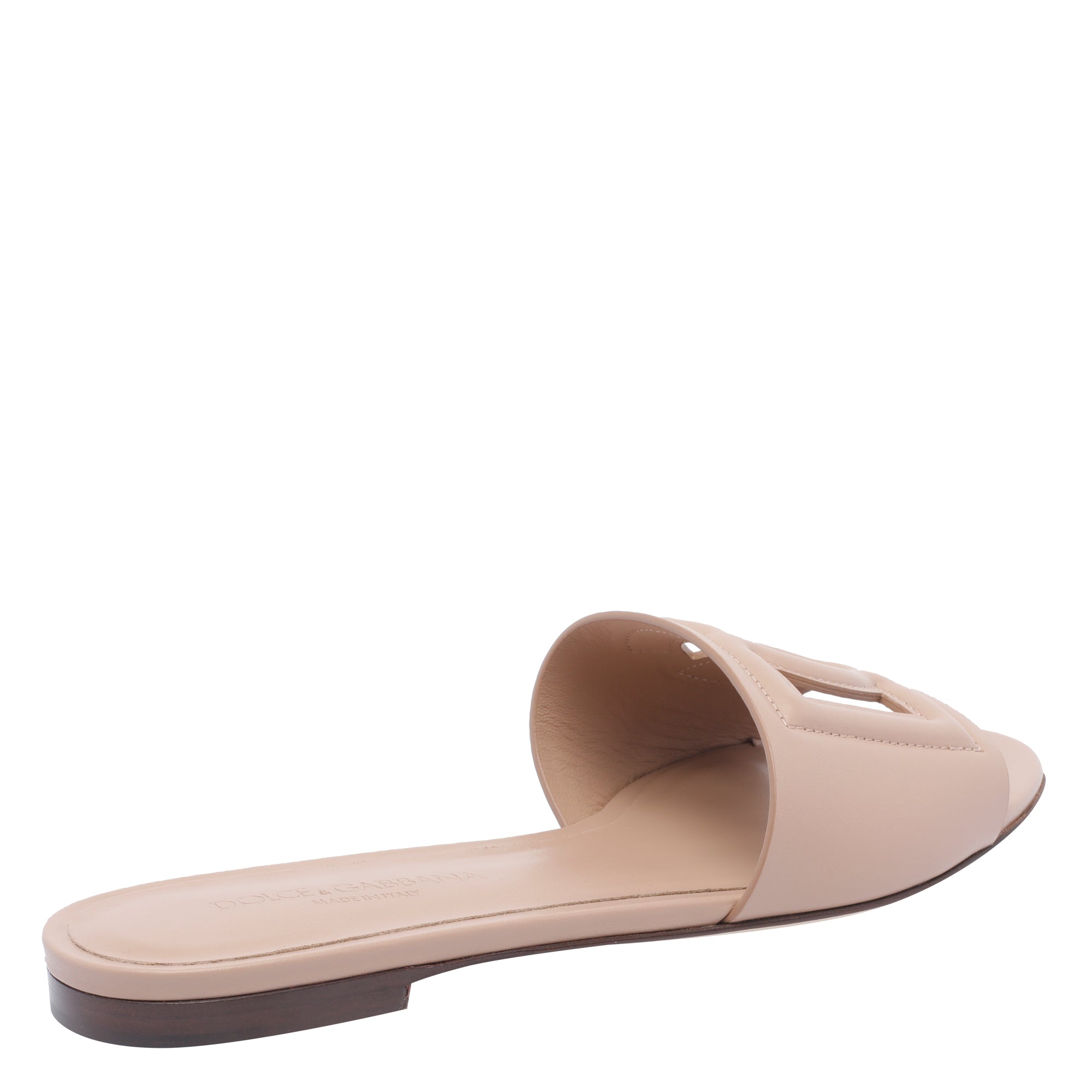 Dolce & Gabbana Sandals Pink Calf Leather/leather Sole