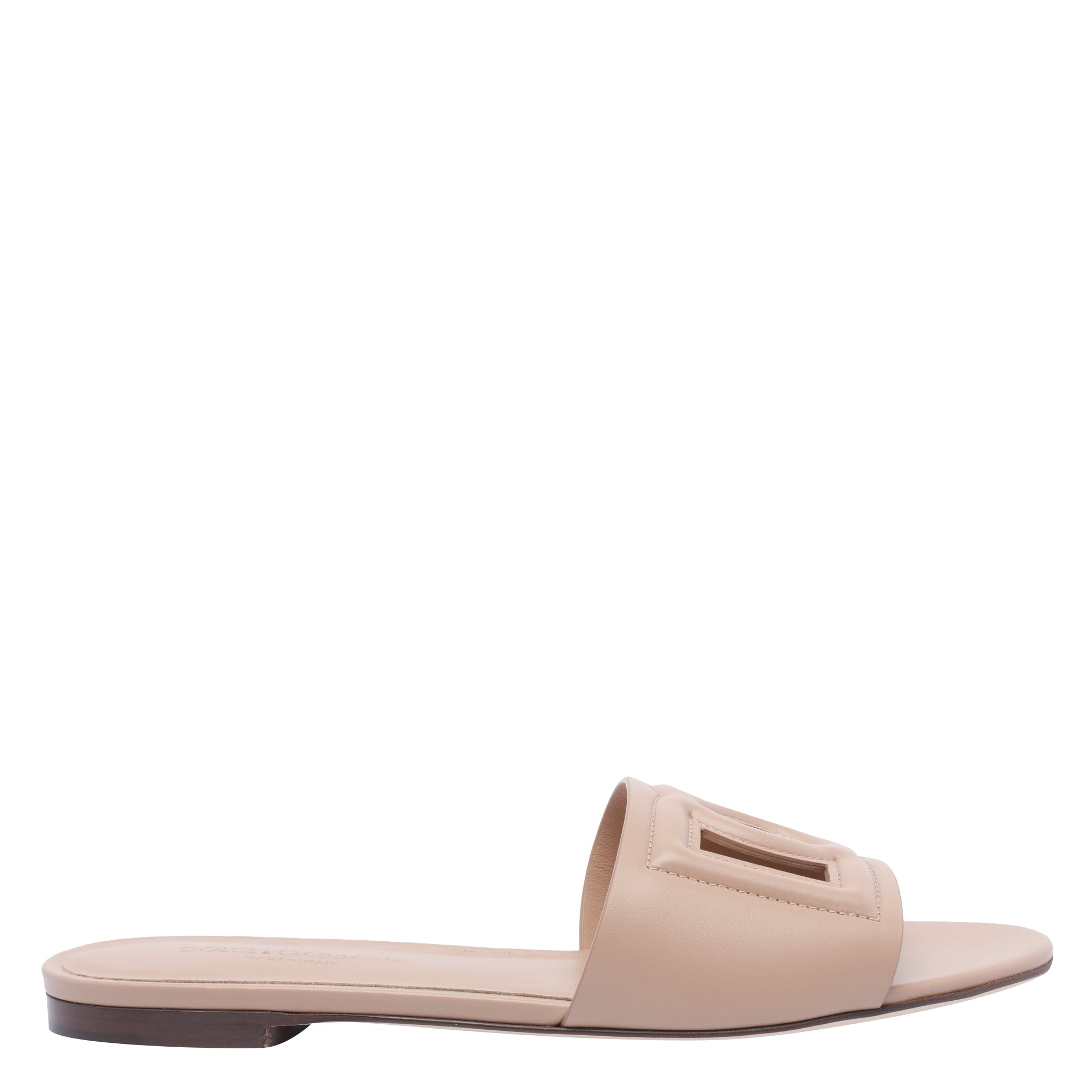 Dolce & Gabbana Sandals Pink Calf Leather/leather Sole