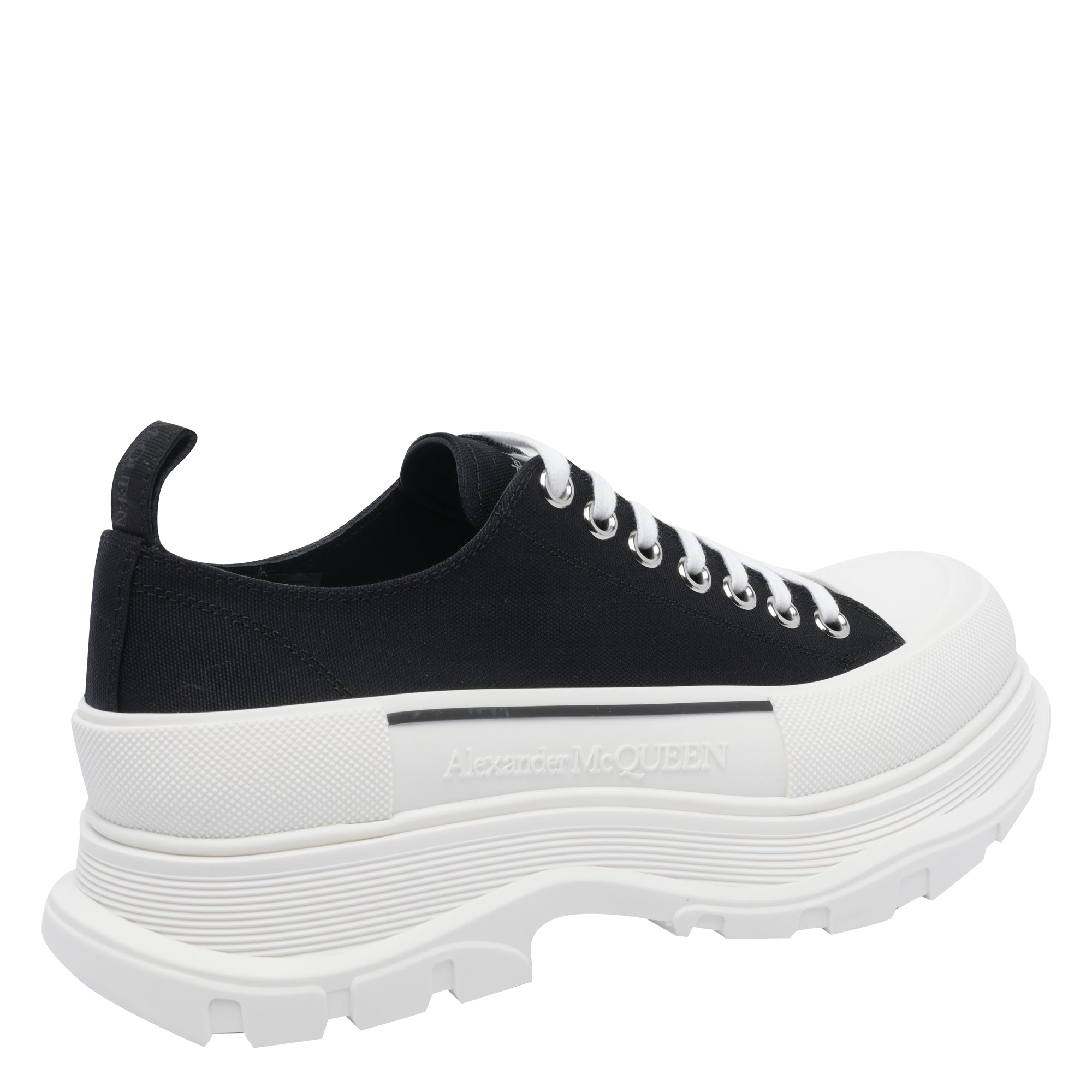 Alexander Mcqueen Sneakers Black Fabric/rubber Sole