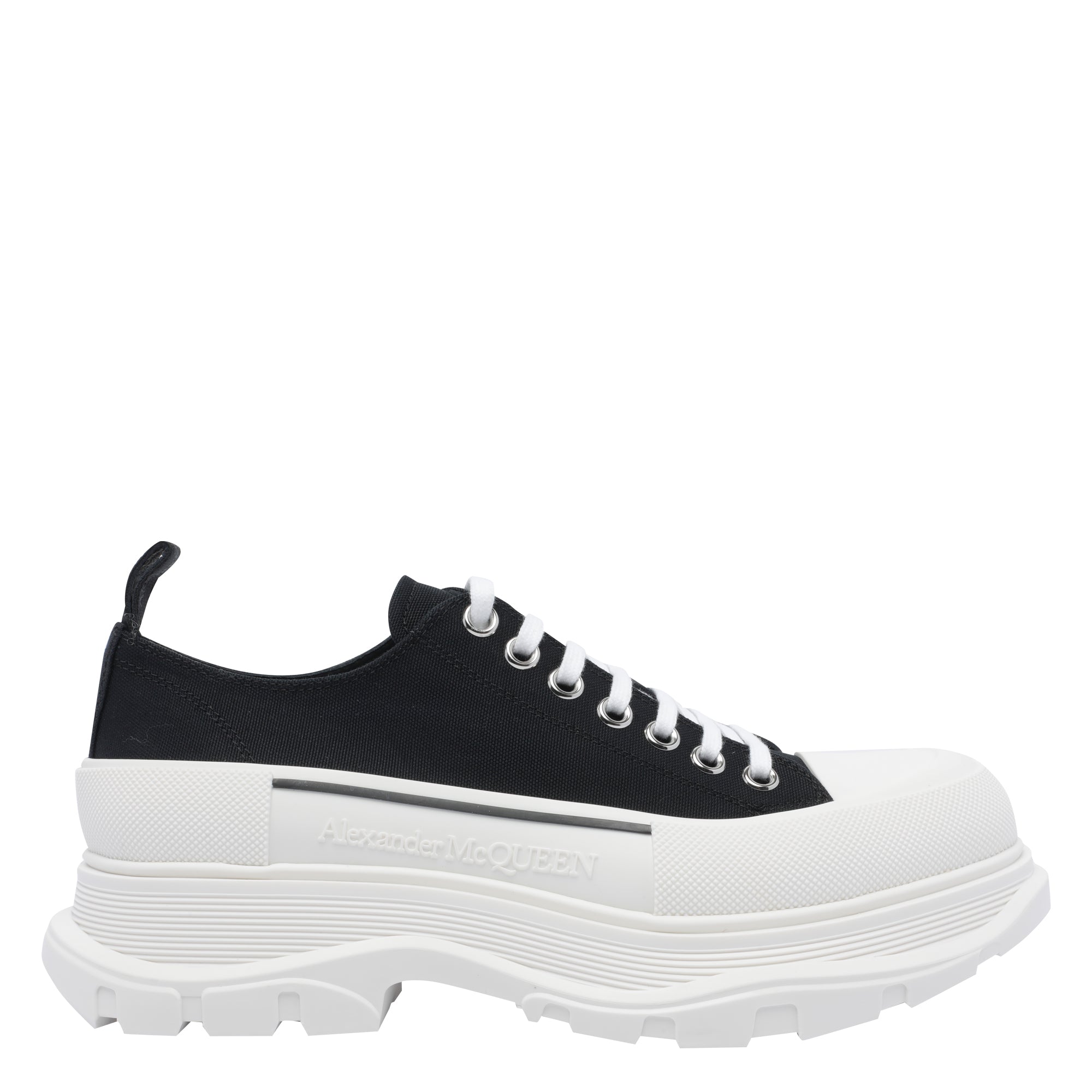 Alexander Mcqueen Sneakers Black Fabric/rubber Sole