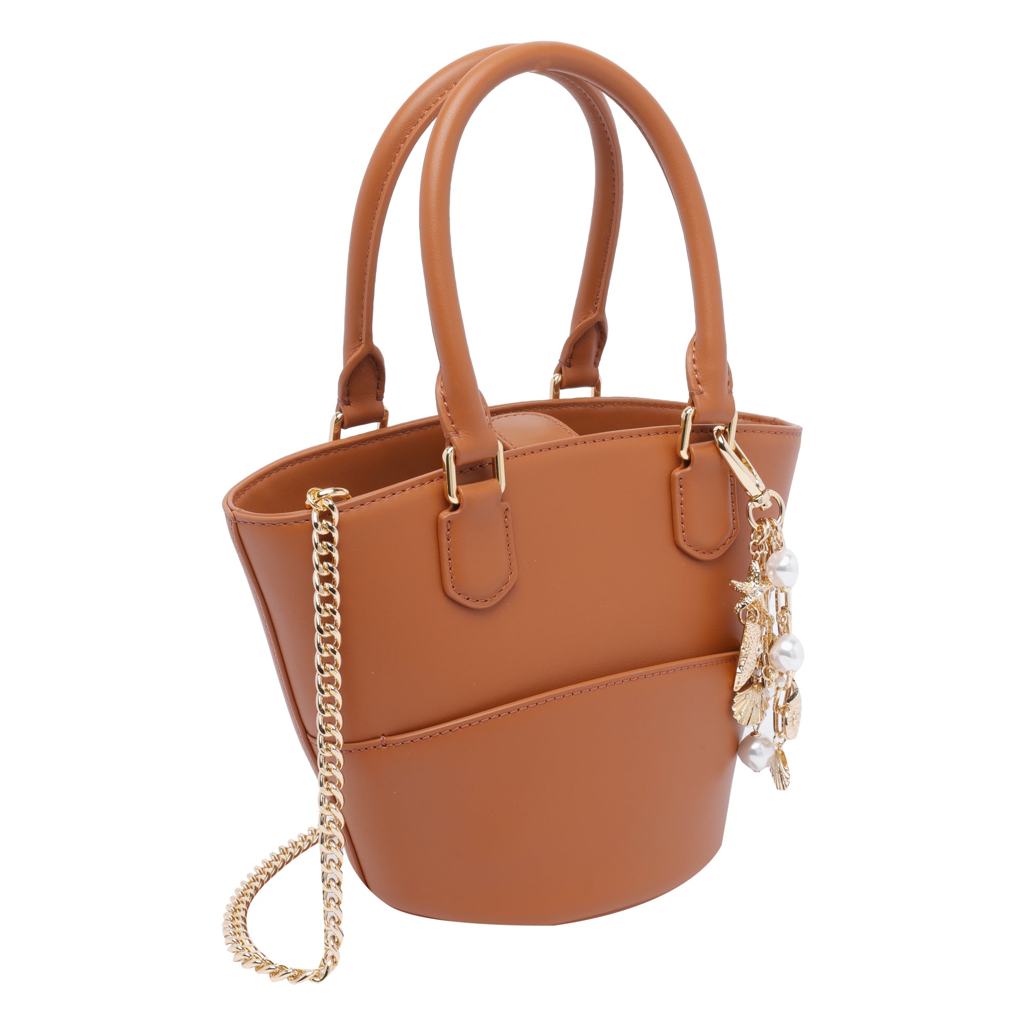 Self Portrait Bags Brown Calf Leather
