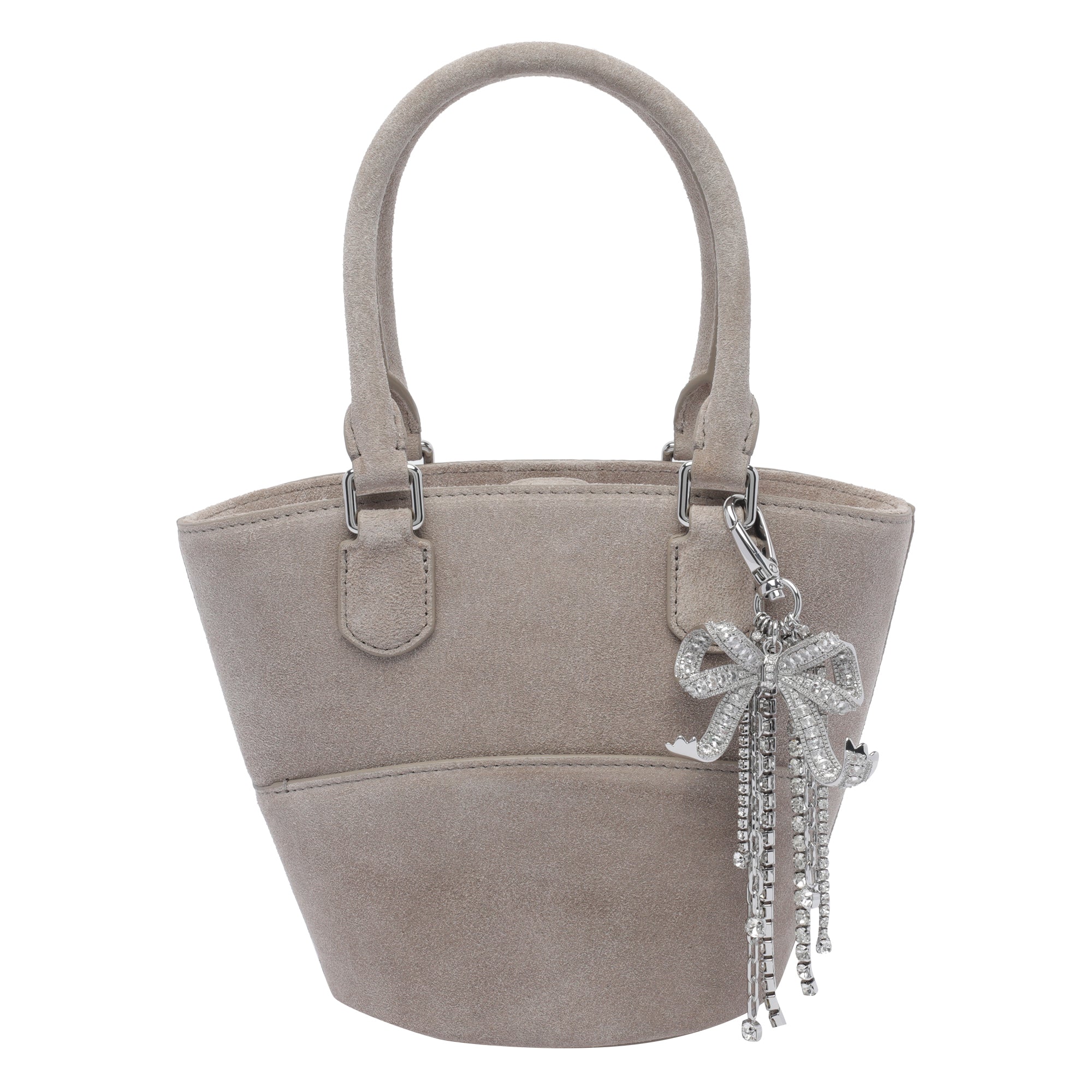 Self Portrait Bags Grey Calf Leather